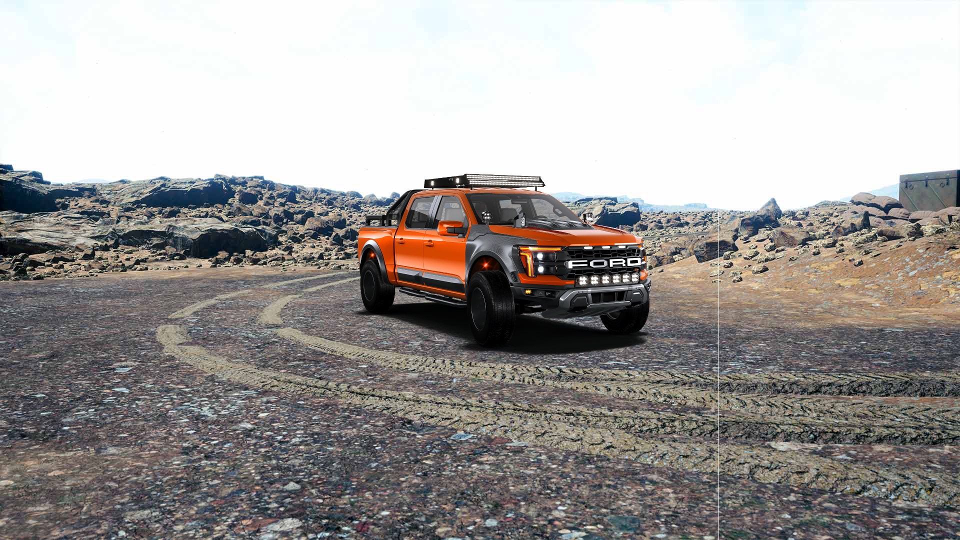 Ford F-150 Raptor 4 Door pickup truck 2024 tuning