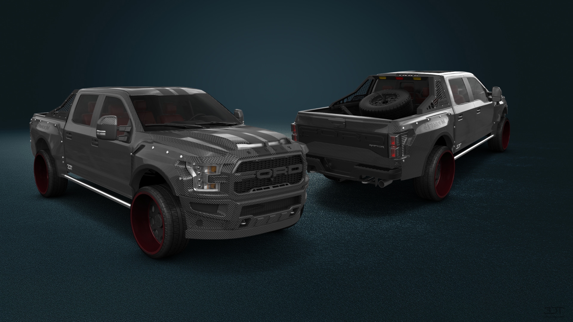 Ford F-150 Raptor 4 Door pickup truck 2017 tuning