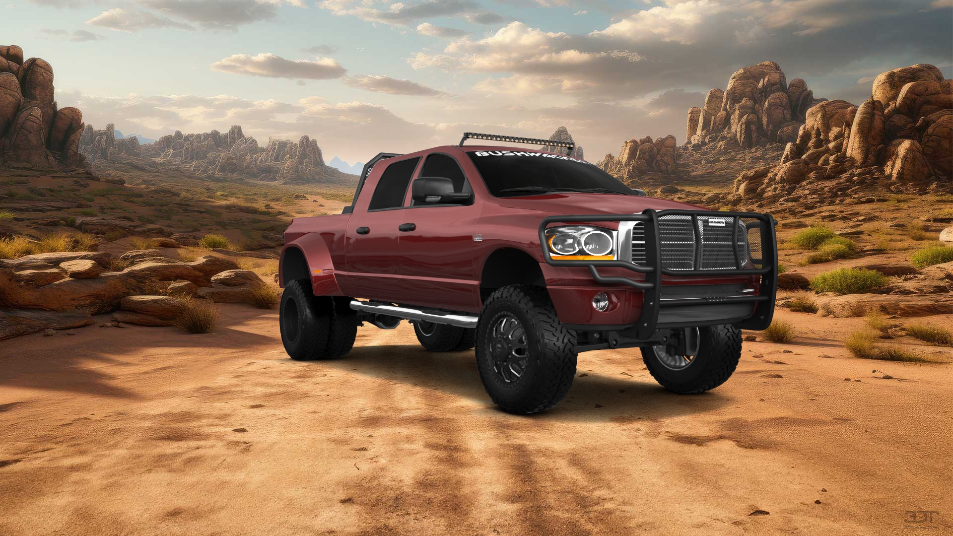 Dodge Ram 3500 Dually 4 Door pickup truck 2007 tuning