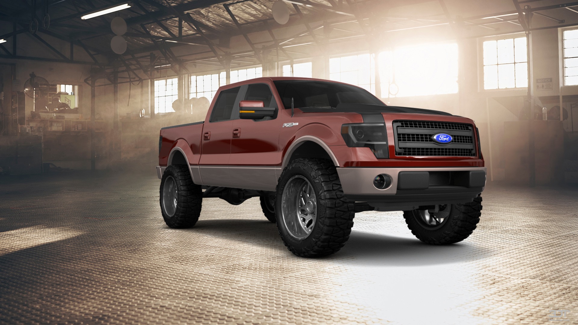 Ford F-150 Crew Cab 4 Door pickup truck 2013 tuning