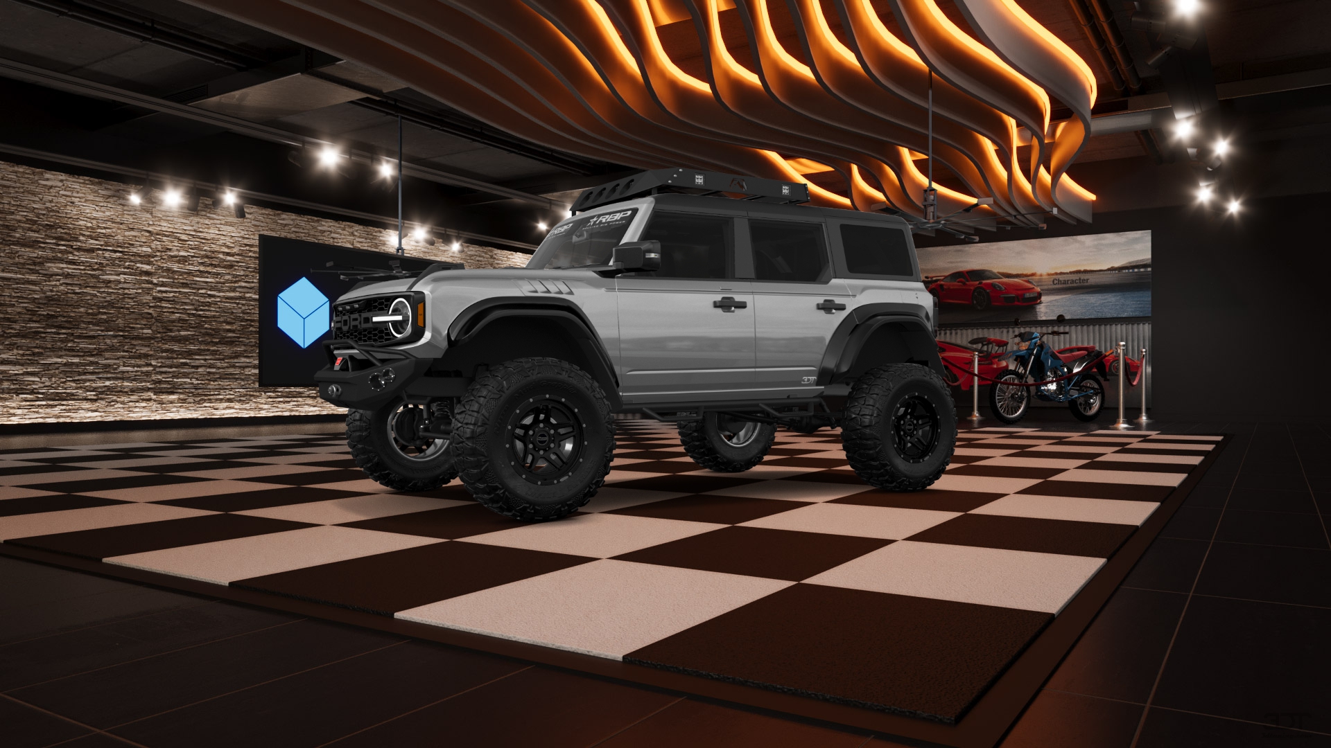 Ford Bronco Raptor 4 Door pickup truck 2022