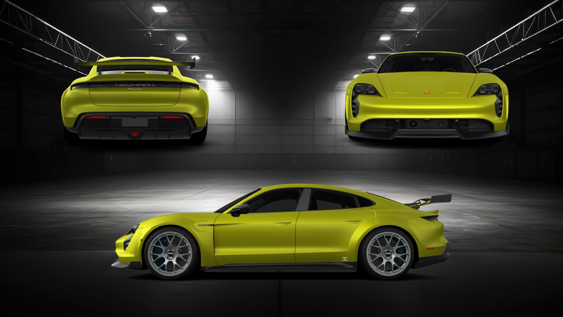 Porsche Taycan 4 Door Saloon 2019 tuning