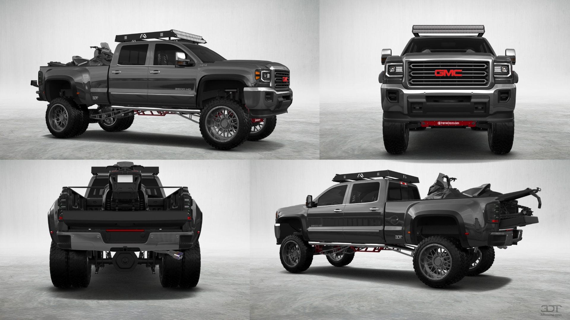 GMC Sierra 3500 HD Crew Cab 4 Door pickup truck 2015