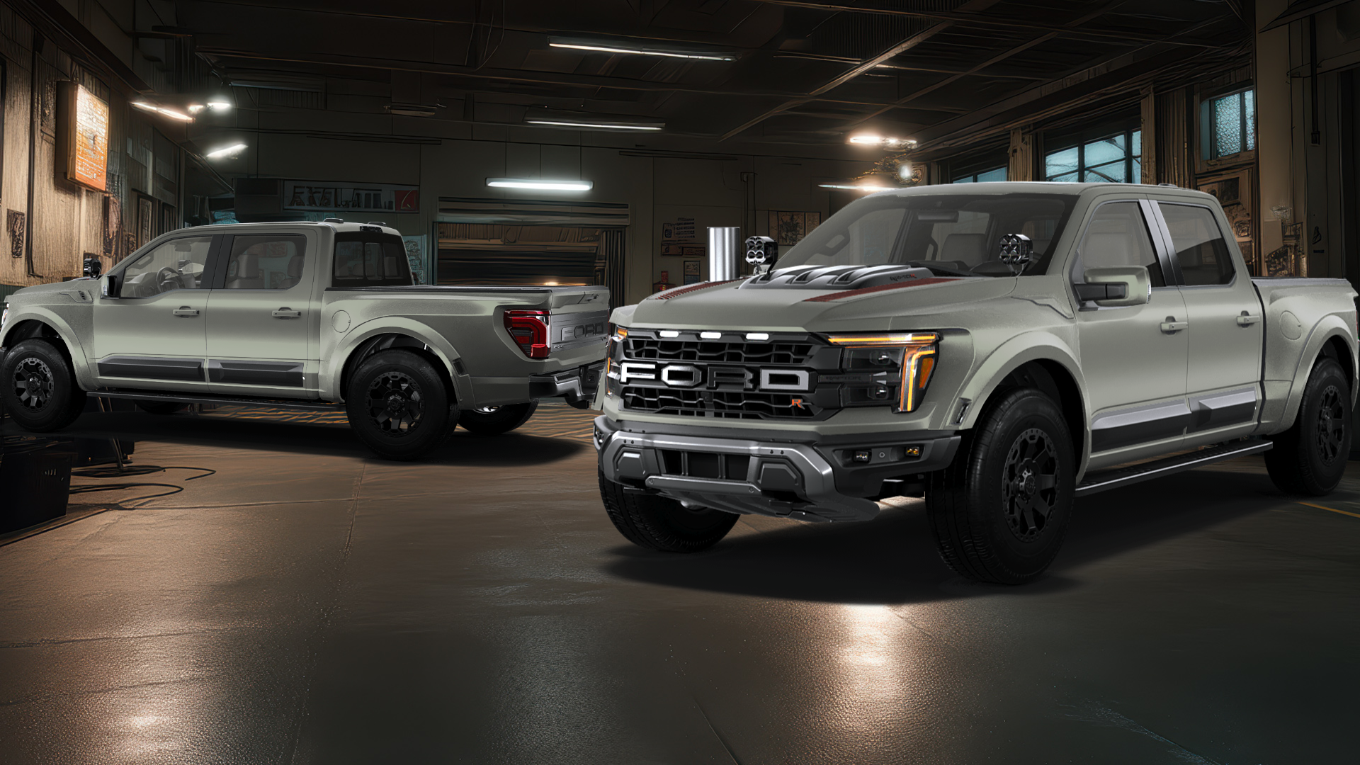 Ford F-150 Raptor 4 Door pickup truck 2024 tuning