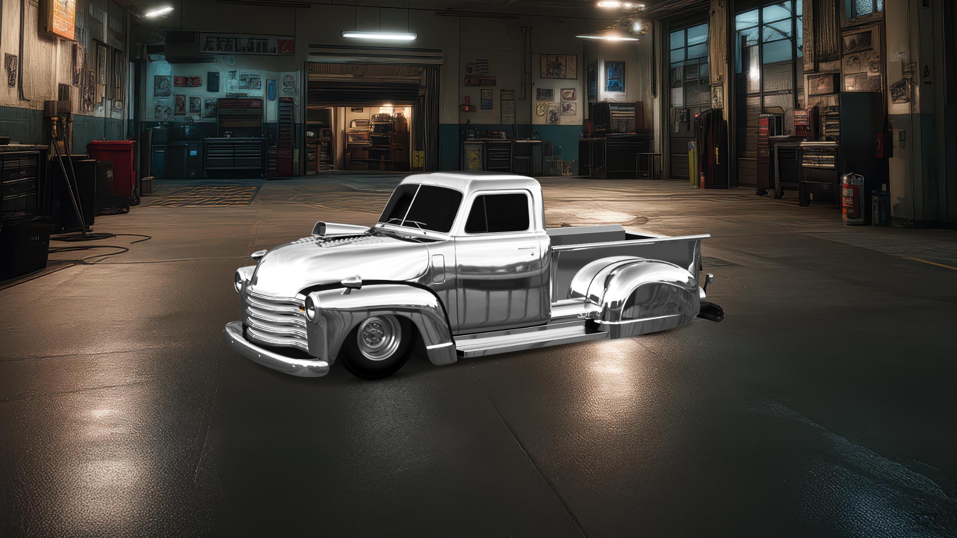 Chevrolet 3100 2 Door pickup truck 1950 tuning