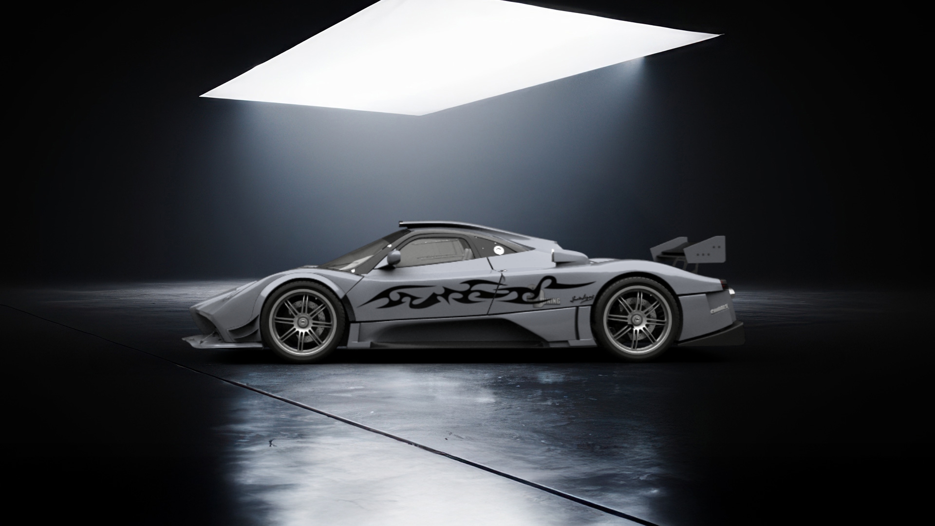 Pagani Zonda R Coupe 2009 tuning