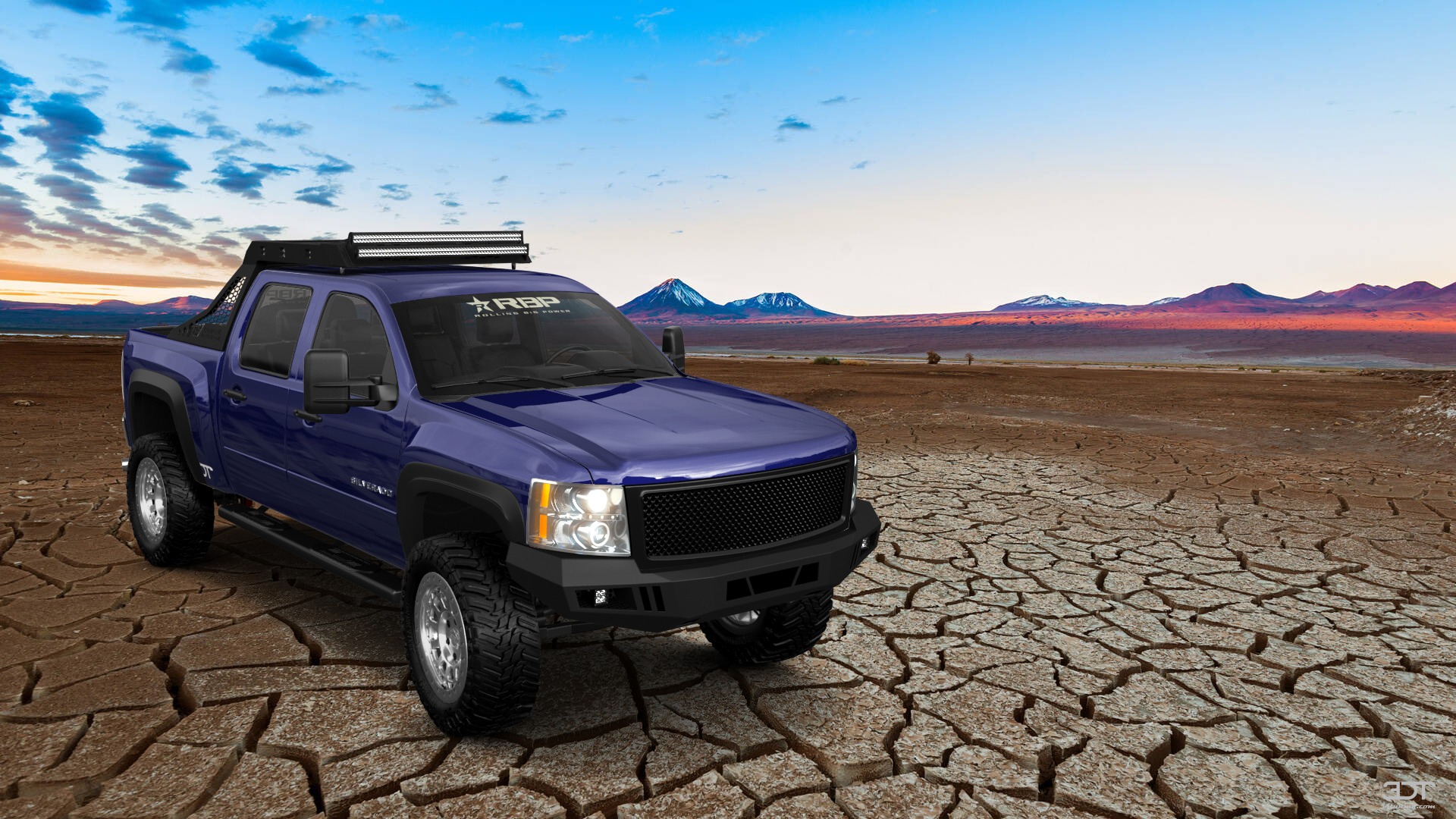 Chevrolet Silverado 1500 Crew Cab 4 Door pickup truck 2007 tuning