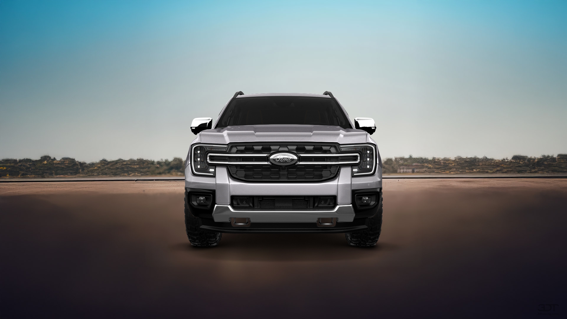 Ford Ranger 4 Door pickup truck 2022 tuning