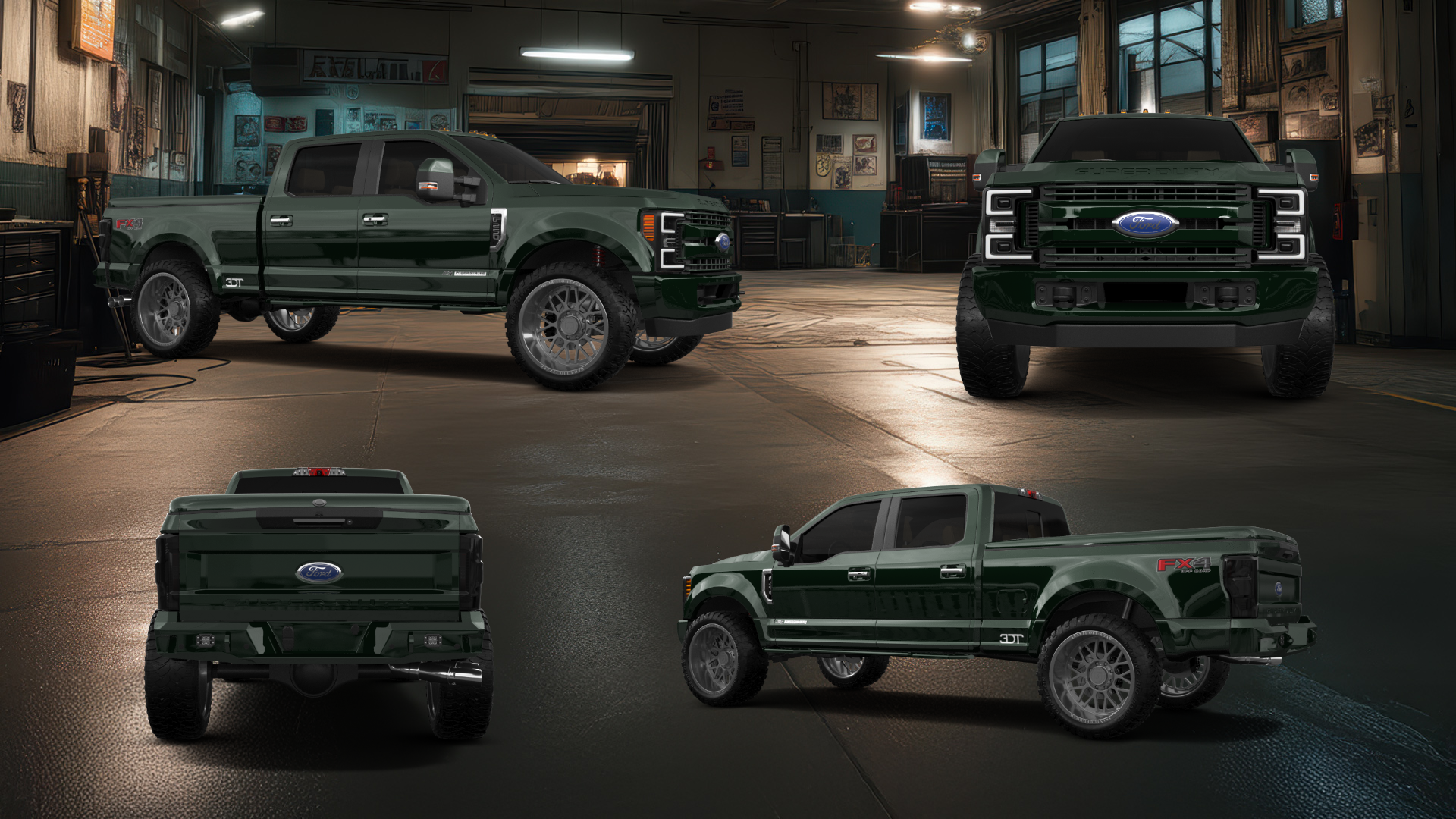 Tuning Ford F-250 Truck 2018