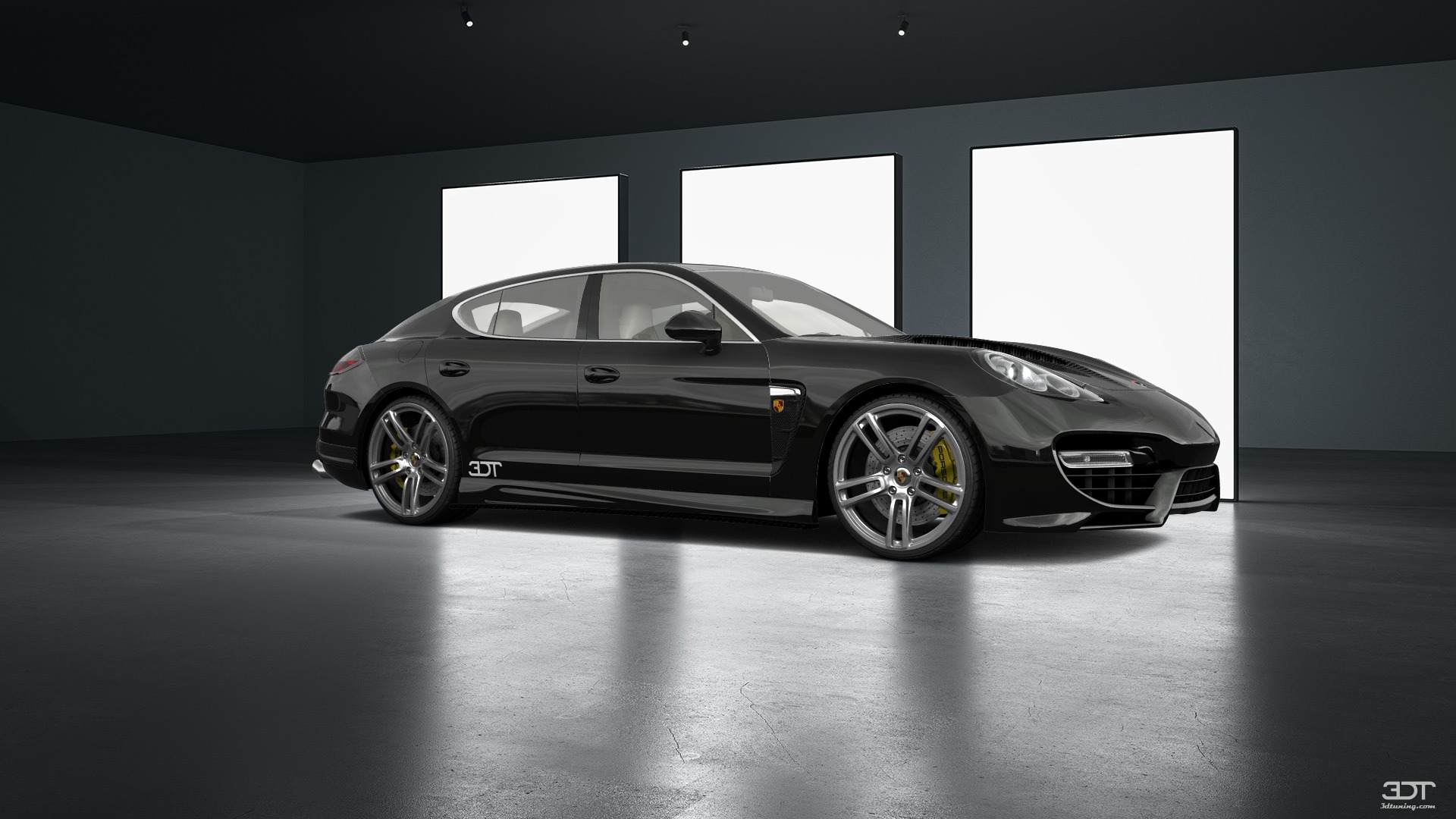 Porsche Panamera 4 door fastback saloon 2011