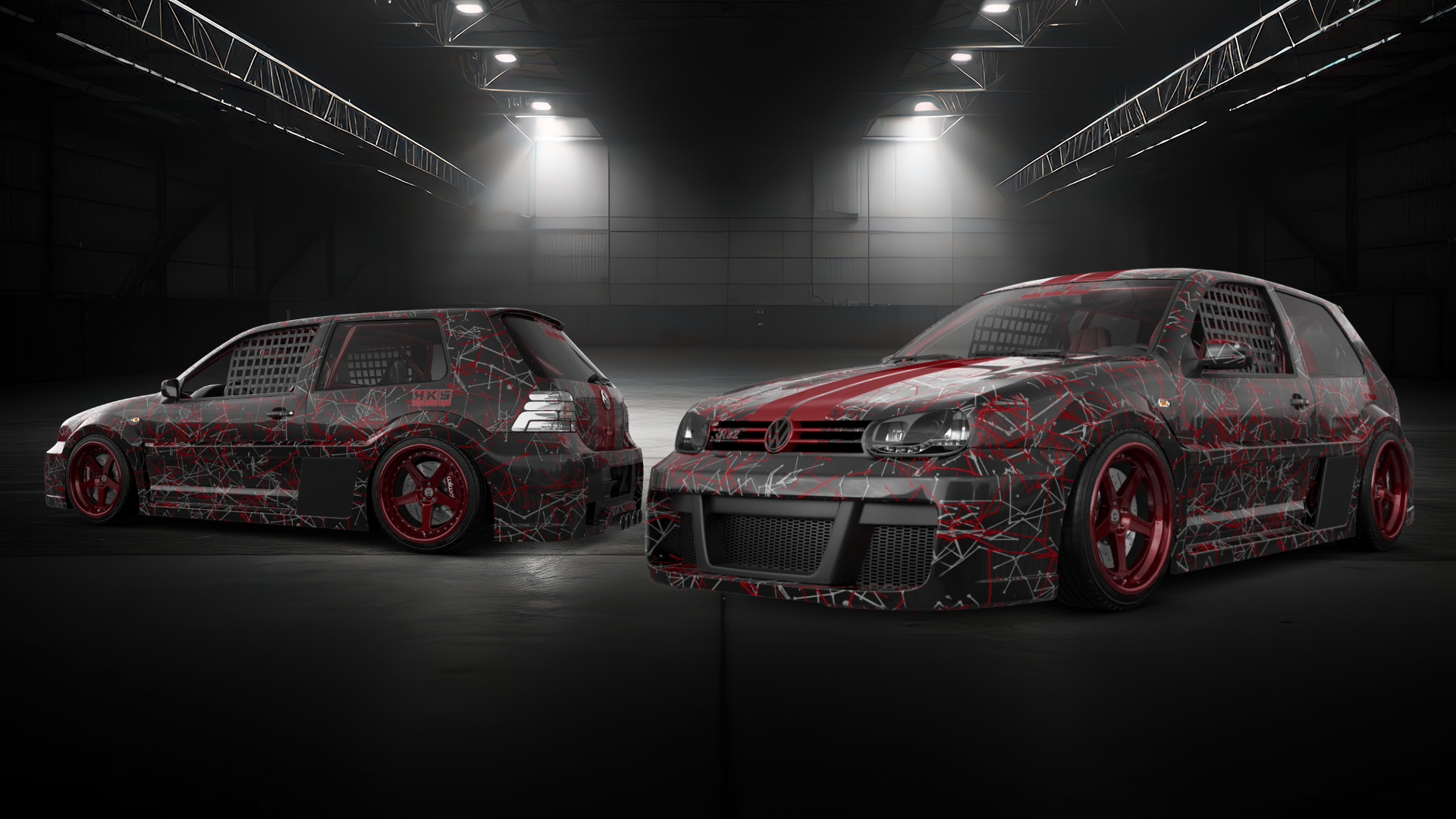 Volkswagen Golf 4 (mk4) 3 Door Hatchback 1997 tuning