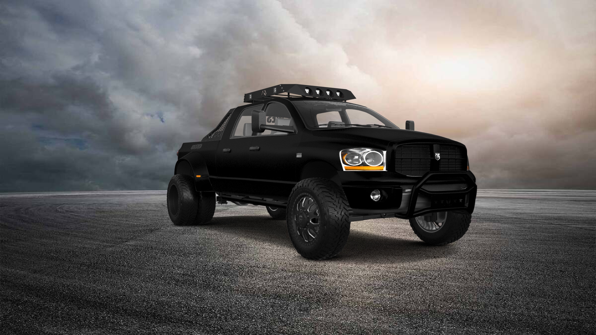 Dodge Ram 3500 Dually 4 Door pickup truck 2007 tuning