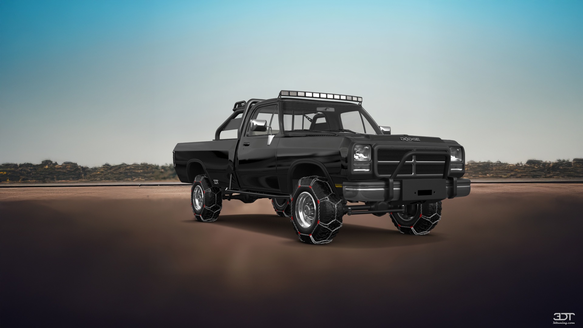 Dodge Ram 2 Door pickup truck 1991 tuning