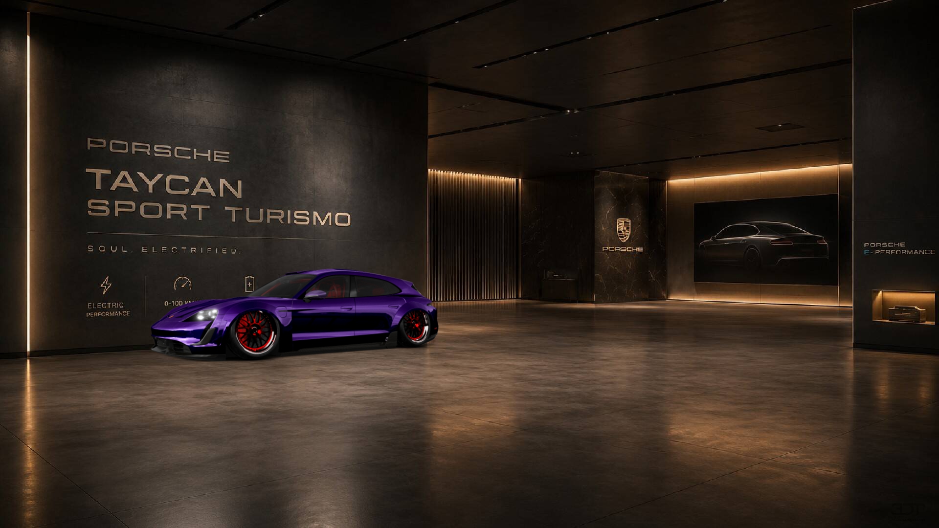 Porsche Taycan S Turbo GT Grand Touring, Cambered, Widebody