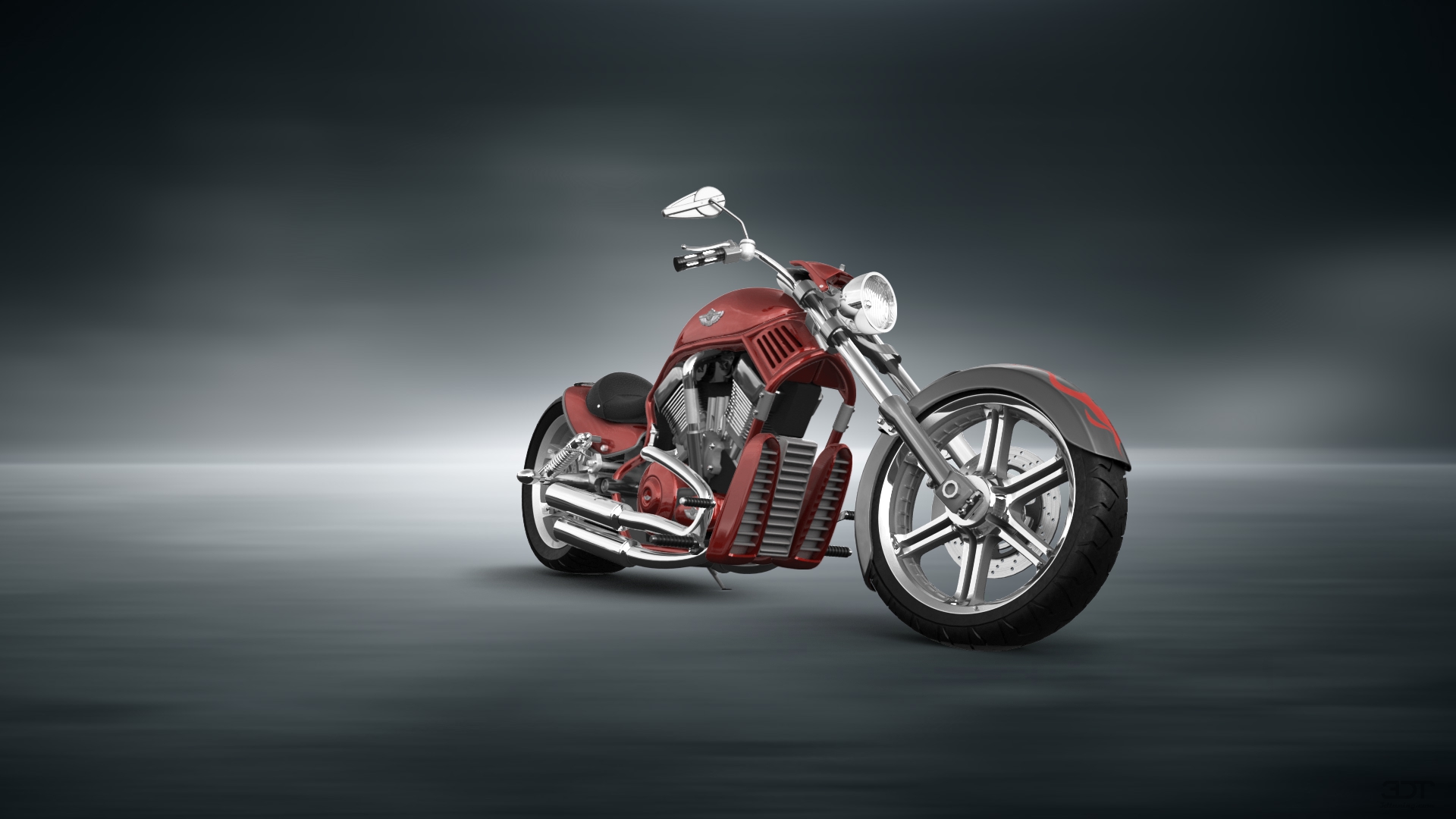 Harley-Davidson Custom Chopper Cruiser 2011