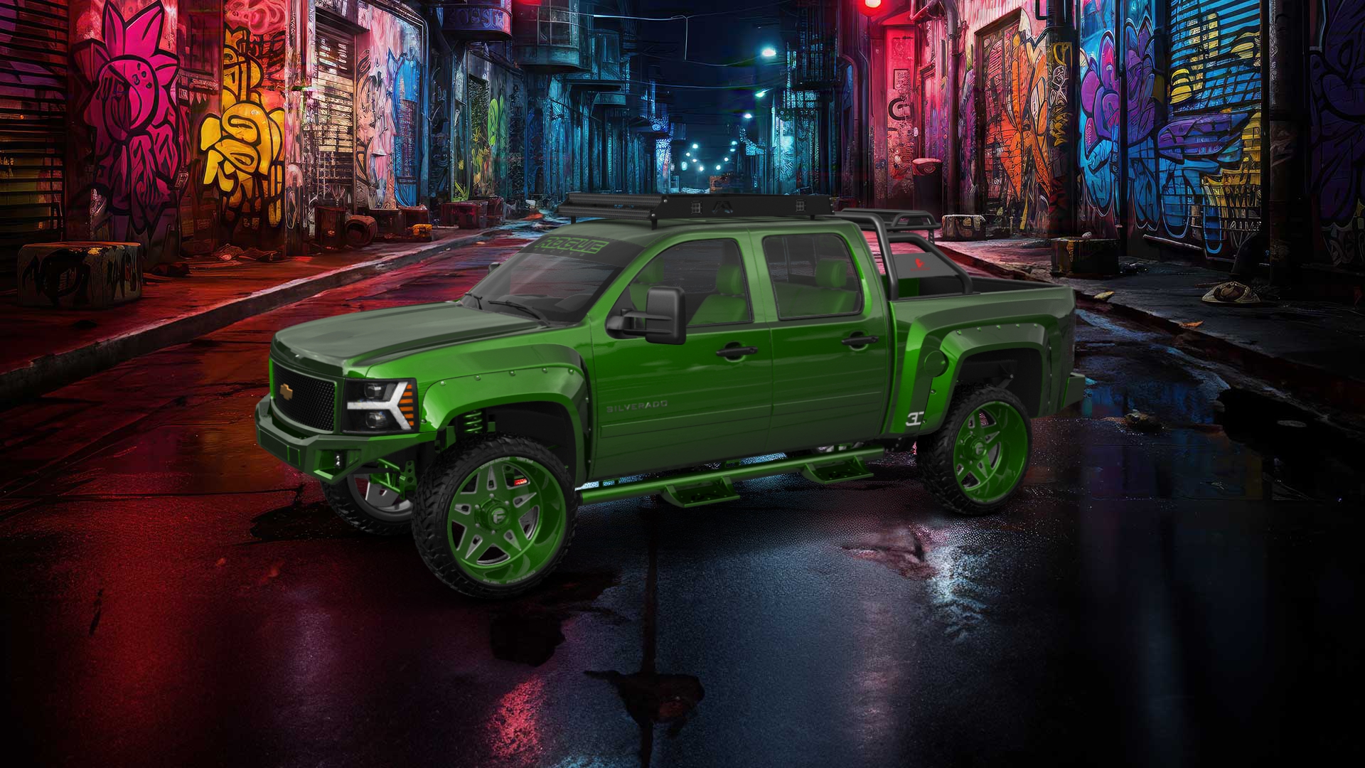 Chevrolet Silverado 1500 Crew Cab 4 Door pickup truck 2007 Images