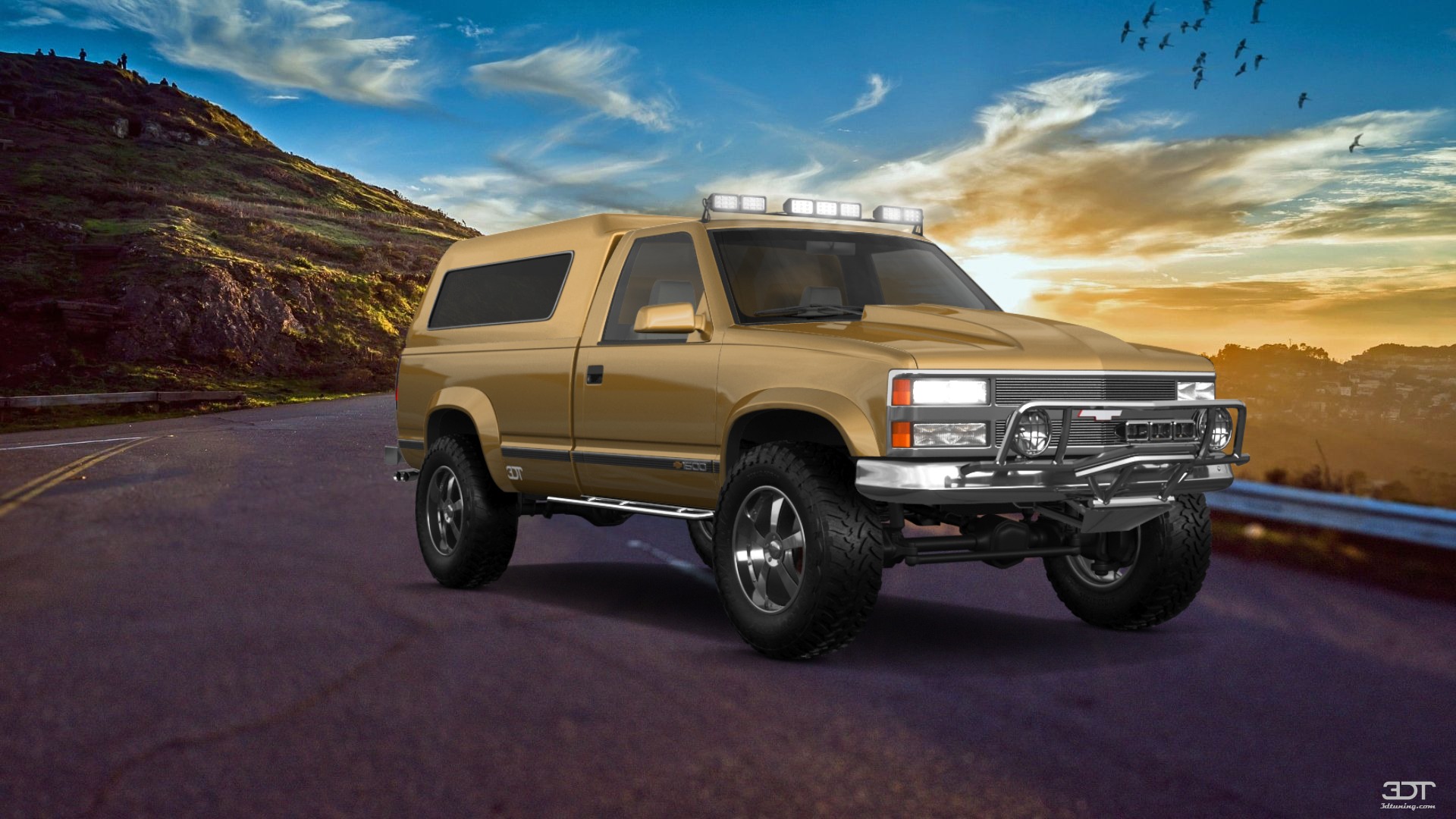 Chevrolet K1500 Regular Cab Fleetside Pickup 1988