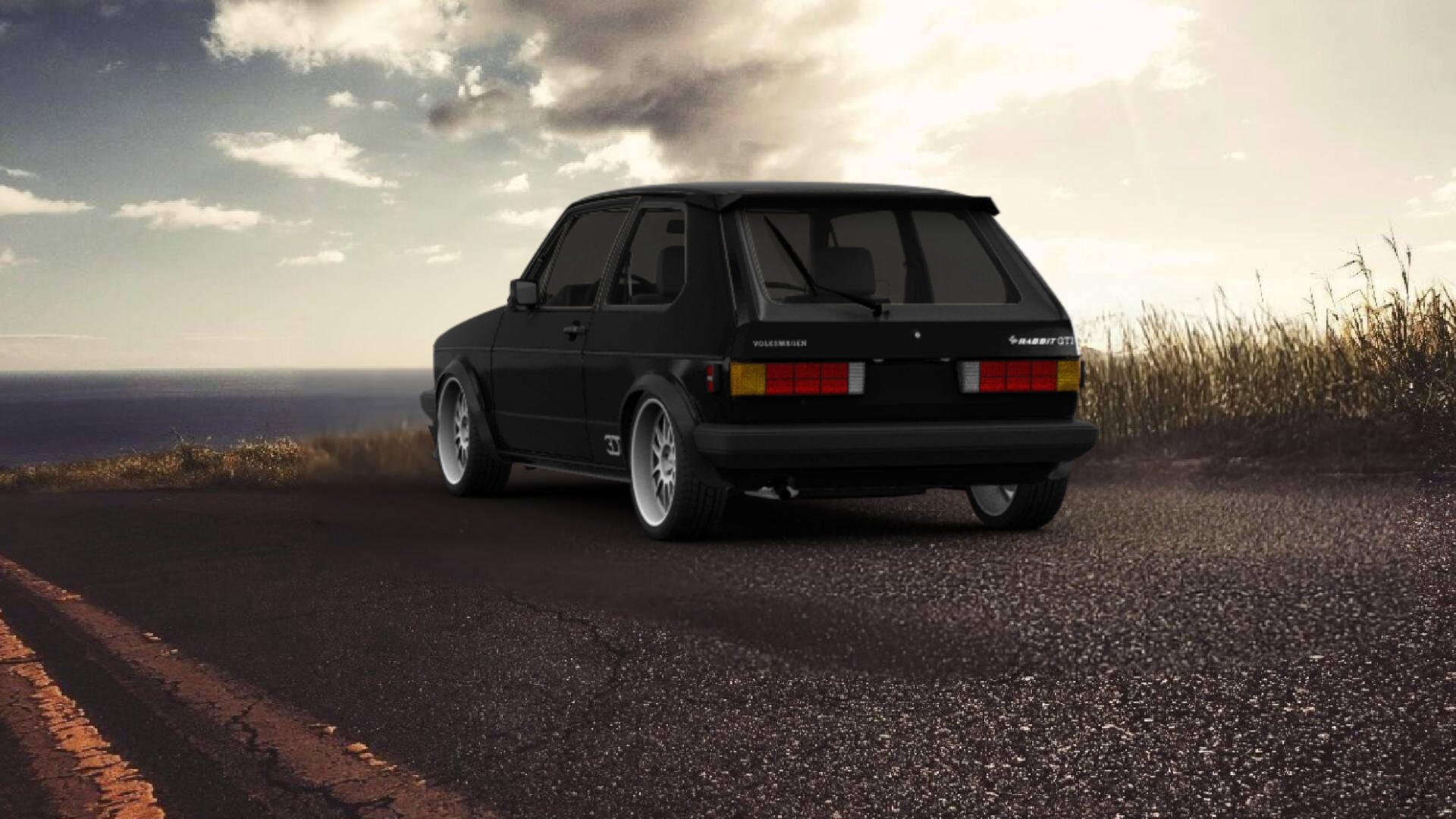 Volkswagen Rabbit GTI Mk1 3 Door Hatchback 1984 Images