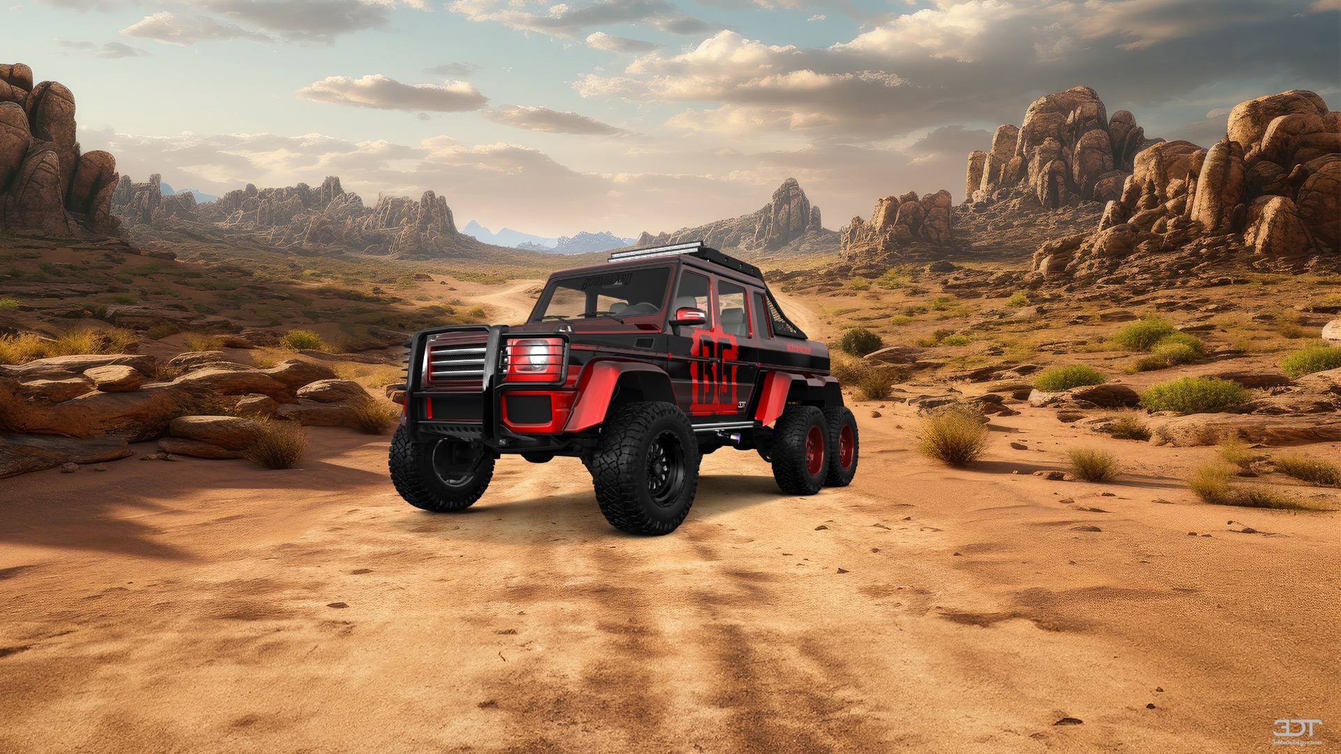 Mercedes G 63 AMG 6x6 4 Door pickup truck 2013