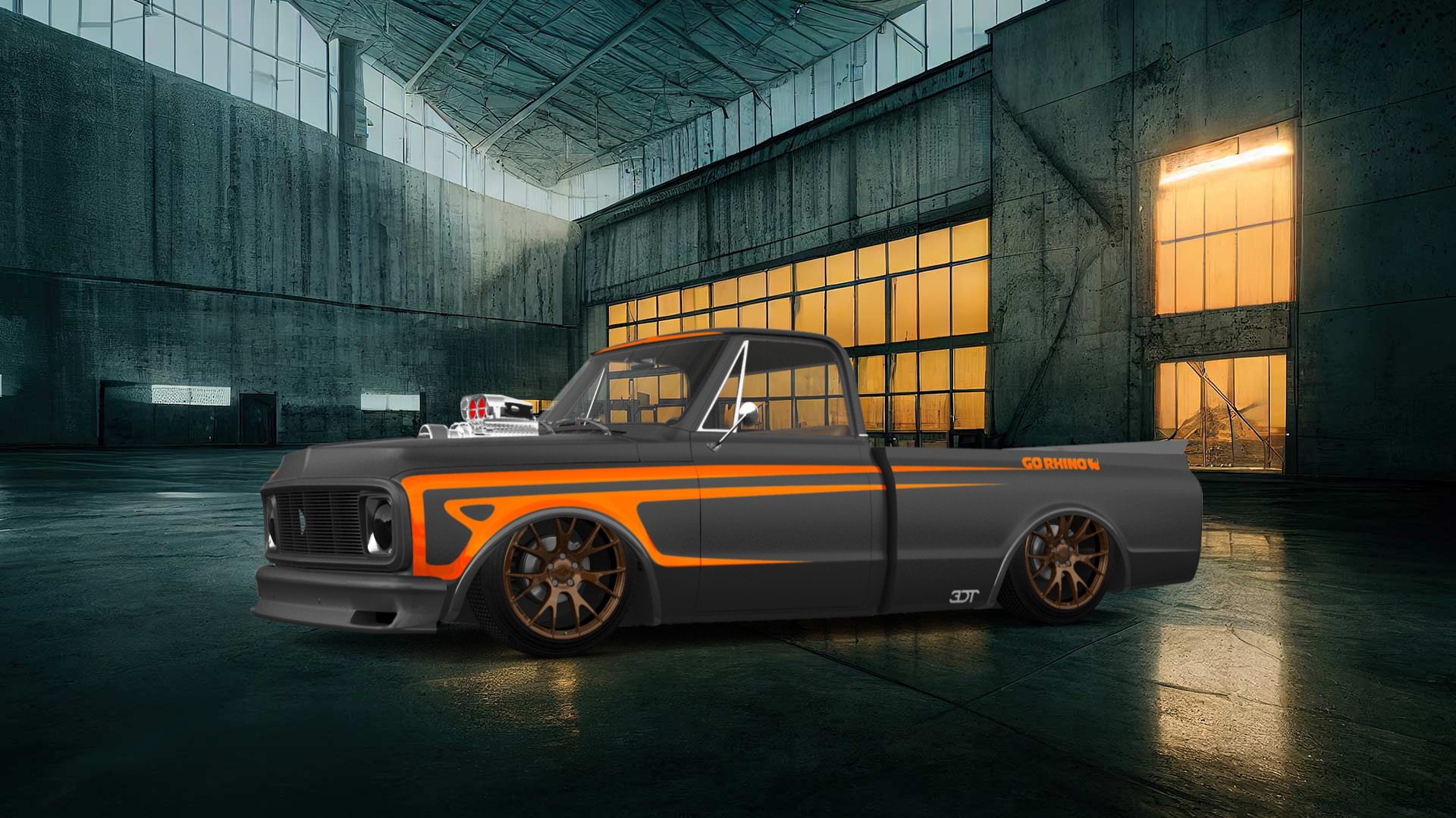 Chevrolet C-10 Cheyenne 2 Door pickup truck 1972 tuning