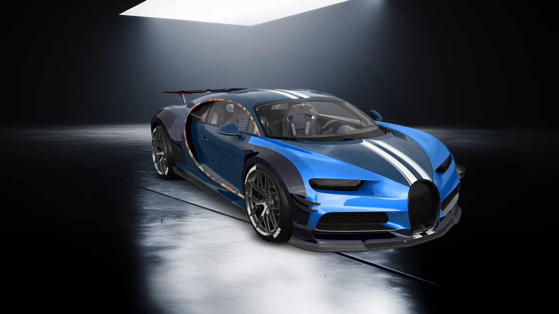 Bugatti Chiron 2 Door Coupe 2016 tuning