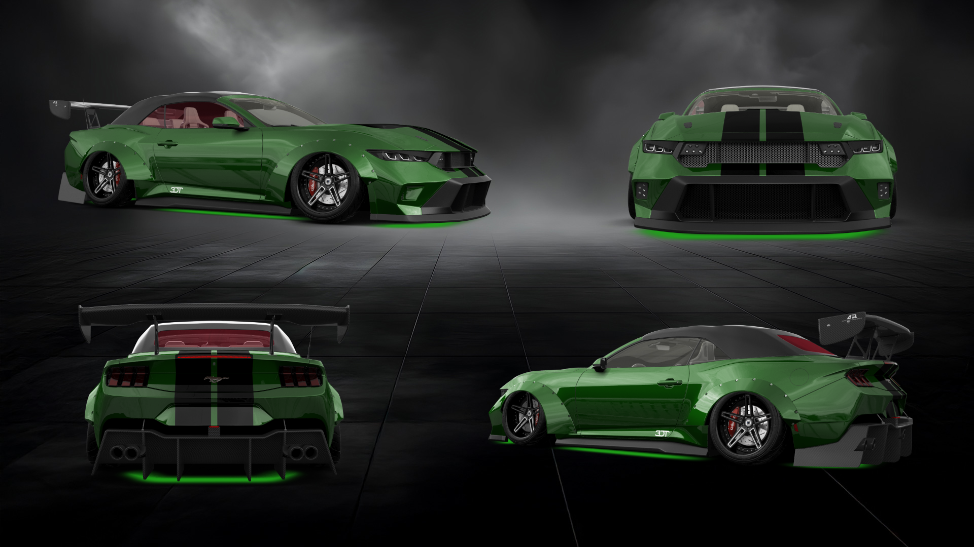 Ford Mustang 2 Door Convertible 2024 tuning