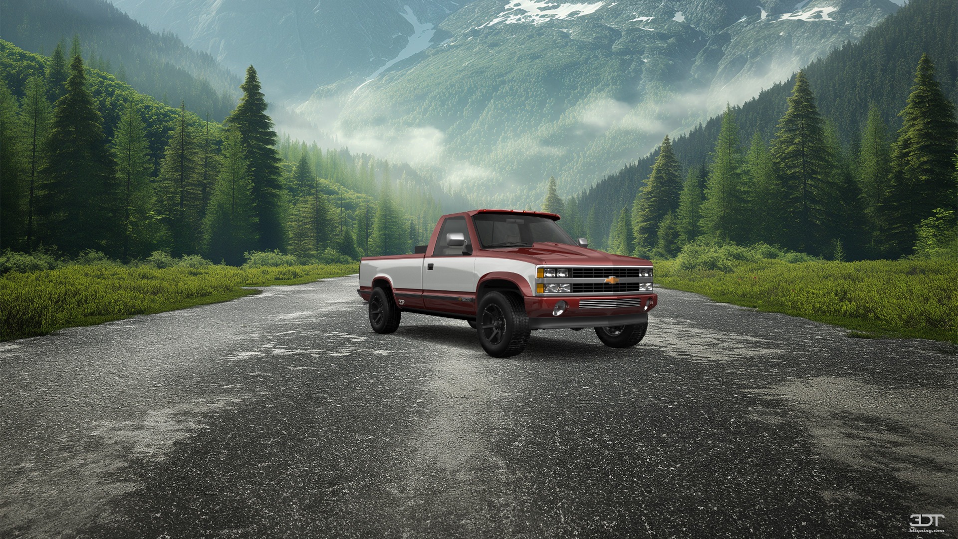 Chevrolet K1500 Regular Cab Fleetside Pickup 1988
