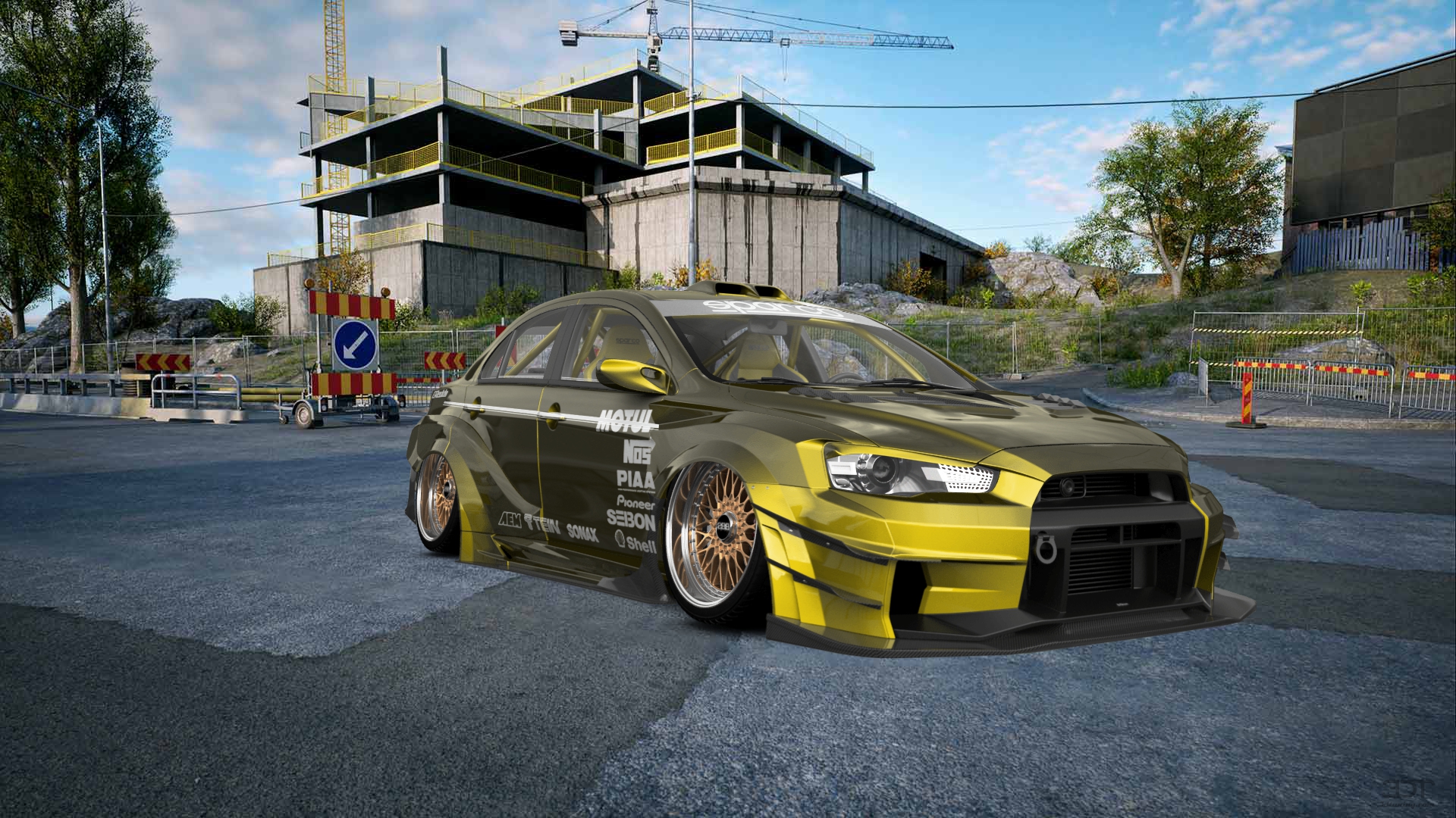 Mitsubishi Lancer Evolution X Sedan 2008 tuning