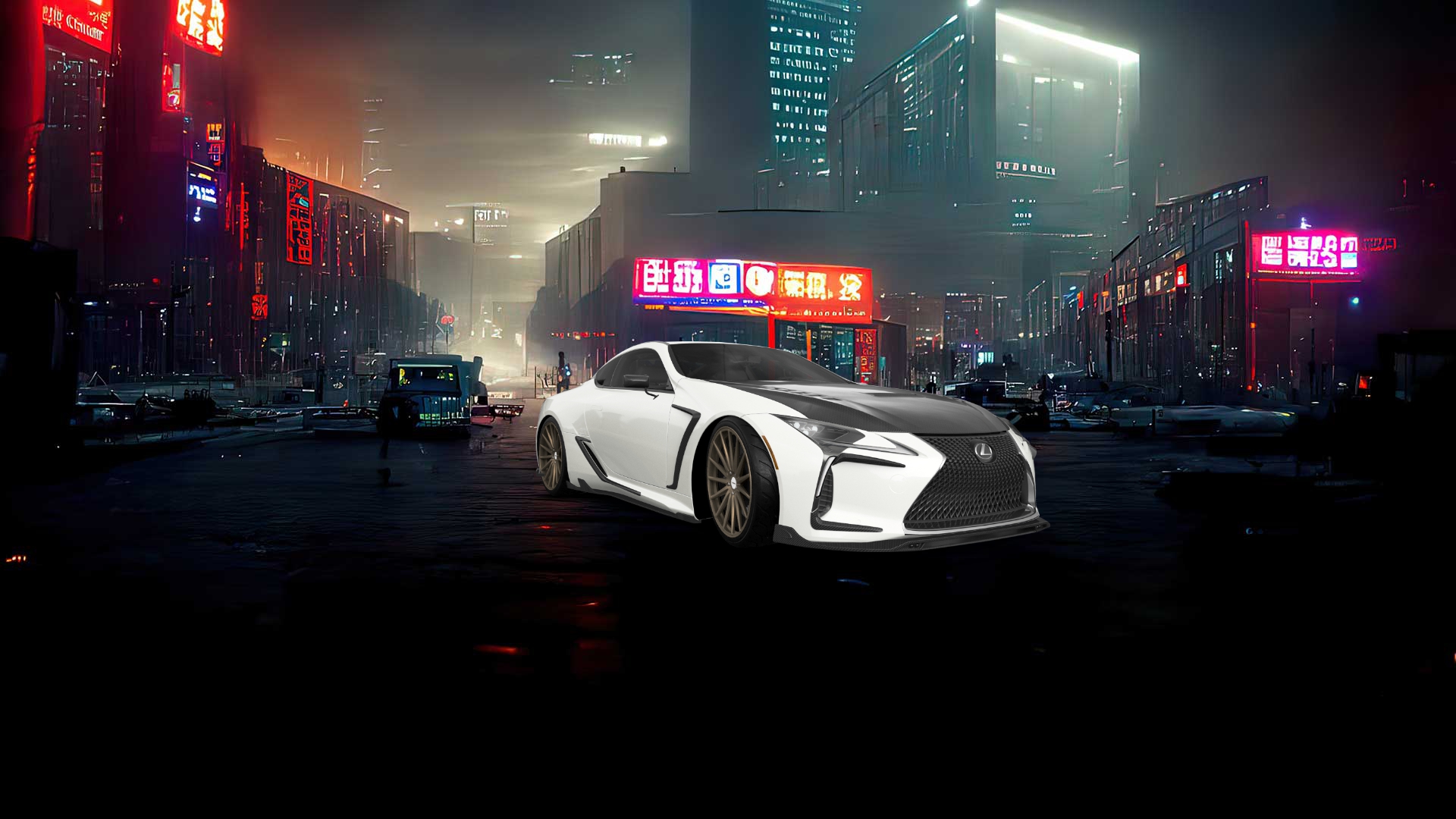 Lexus LC500 2 door fastback coupe 2017