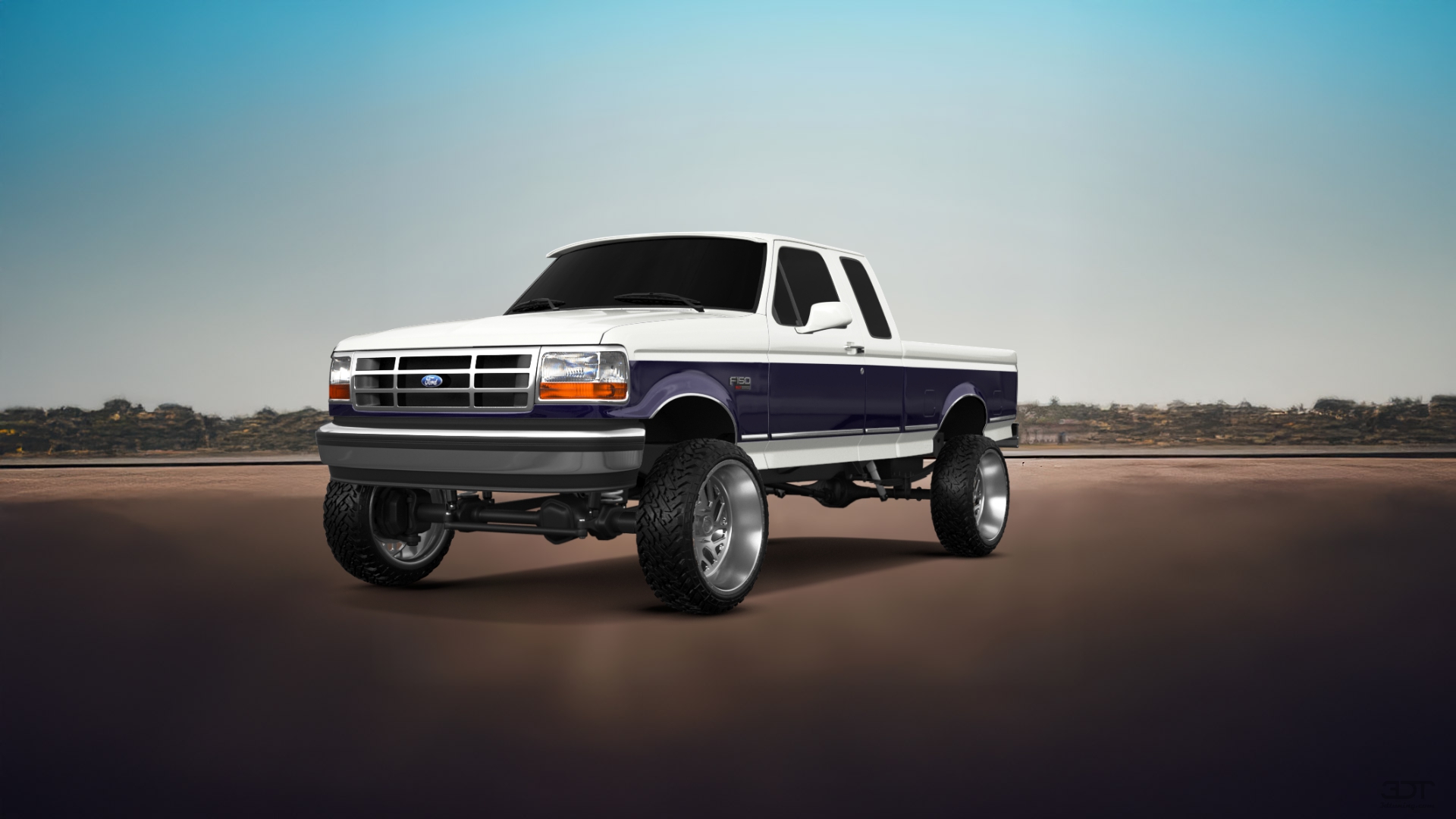 Ford F-150 SuperCab 2 Door pickup truck 1993