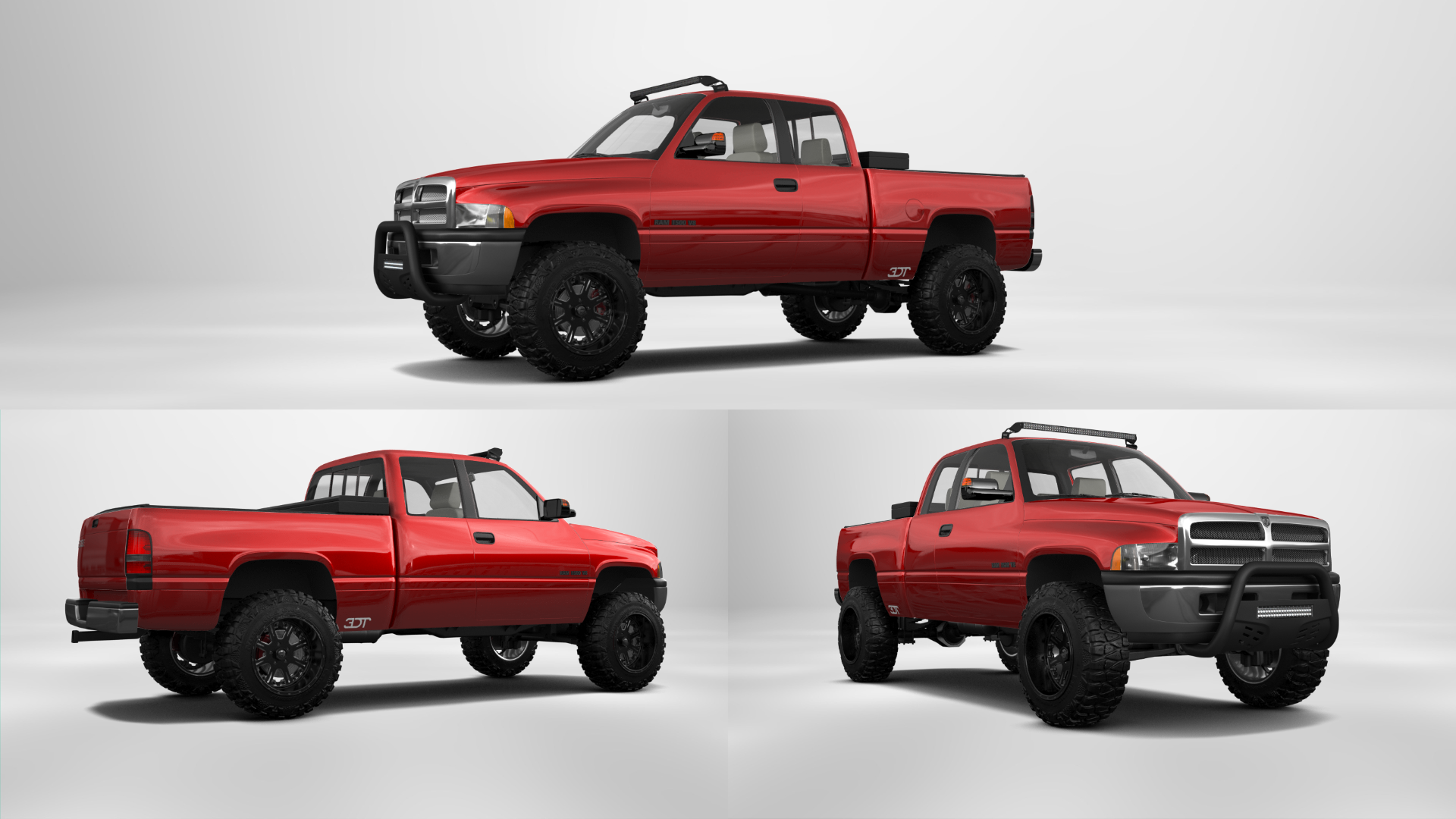 Tuning Dodge Ram 1500 Club Cab Pickup Truck 1999