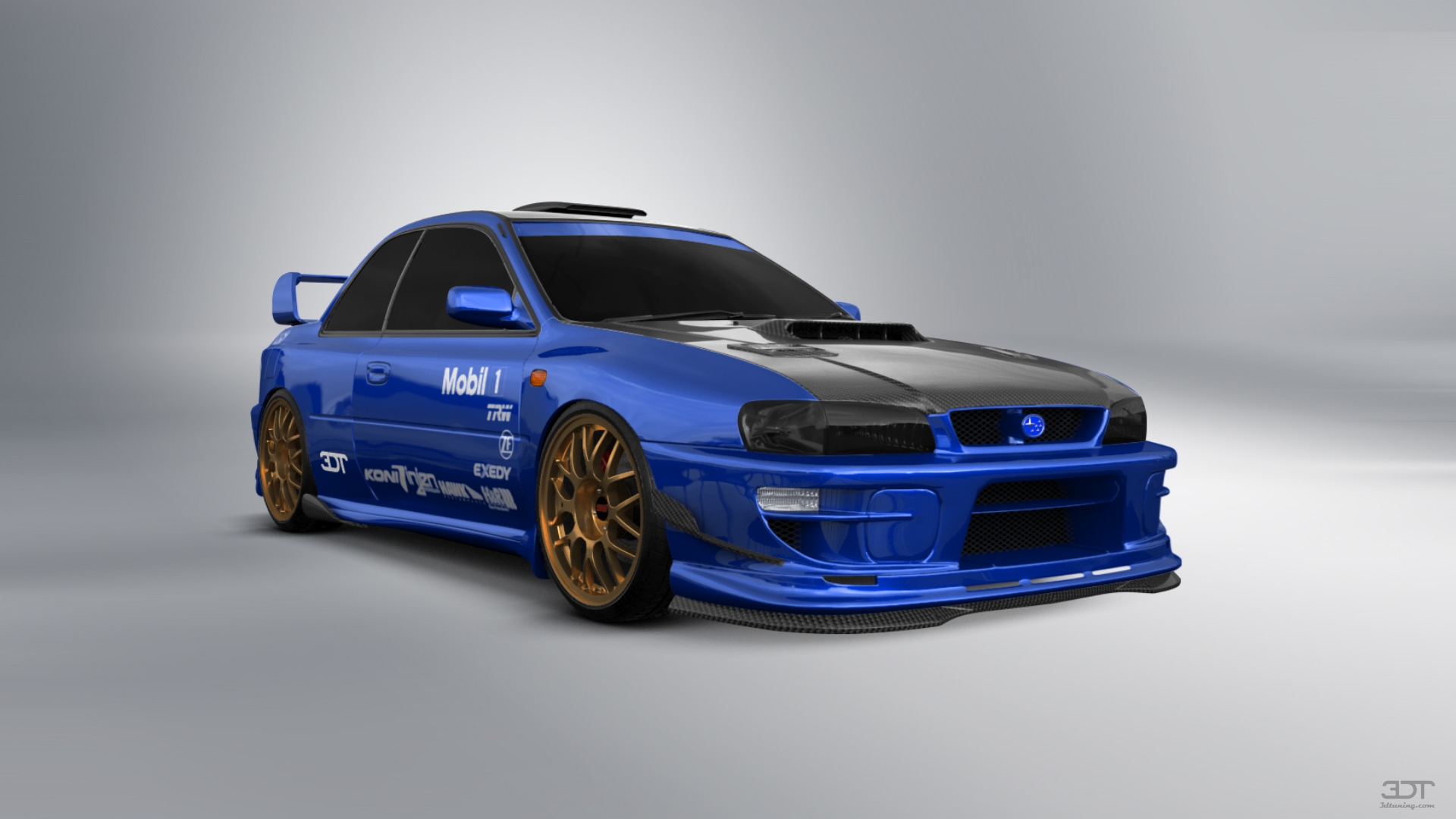 Subaru Impreza WRX STI 22B 2 Door Coupe 2000 tuning