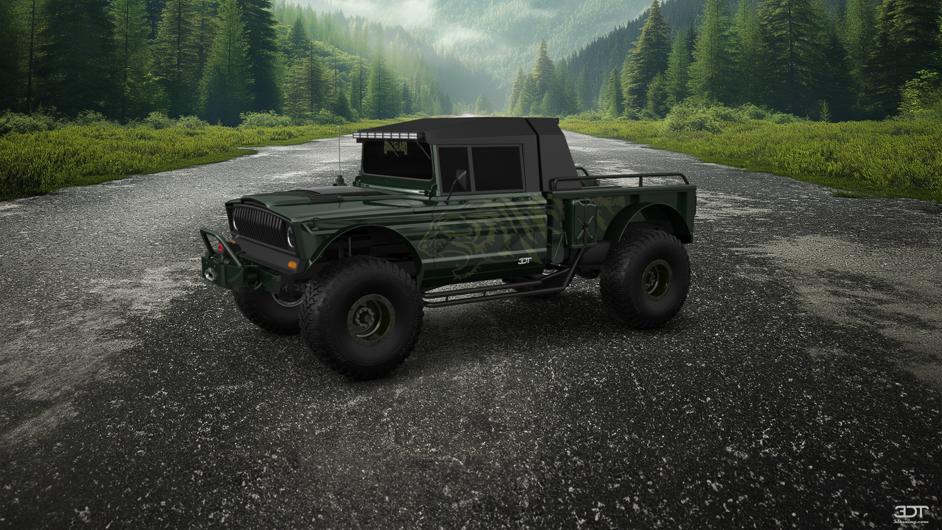 Jeep Kaiser M715 2 Door pickup truck 1968