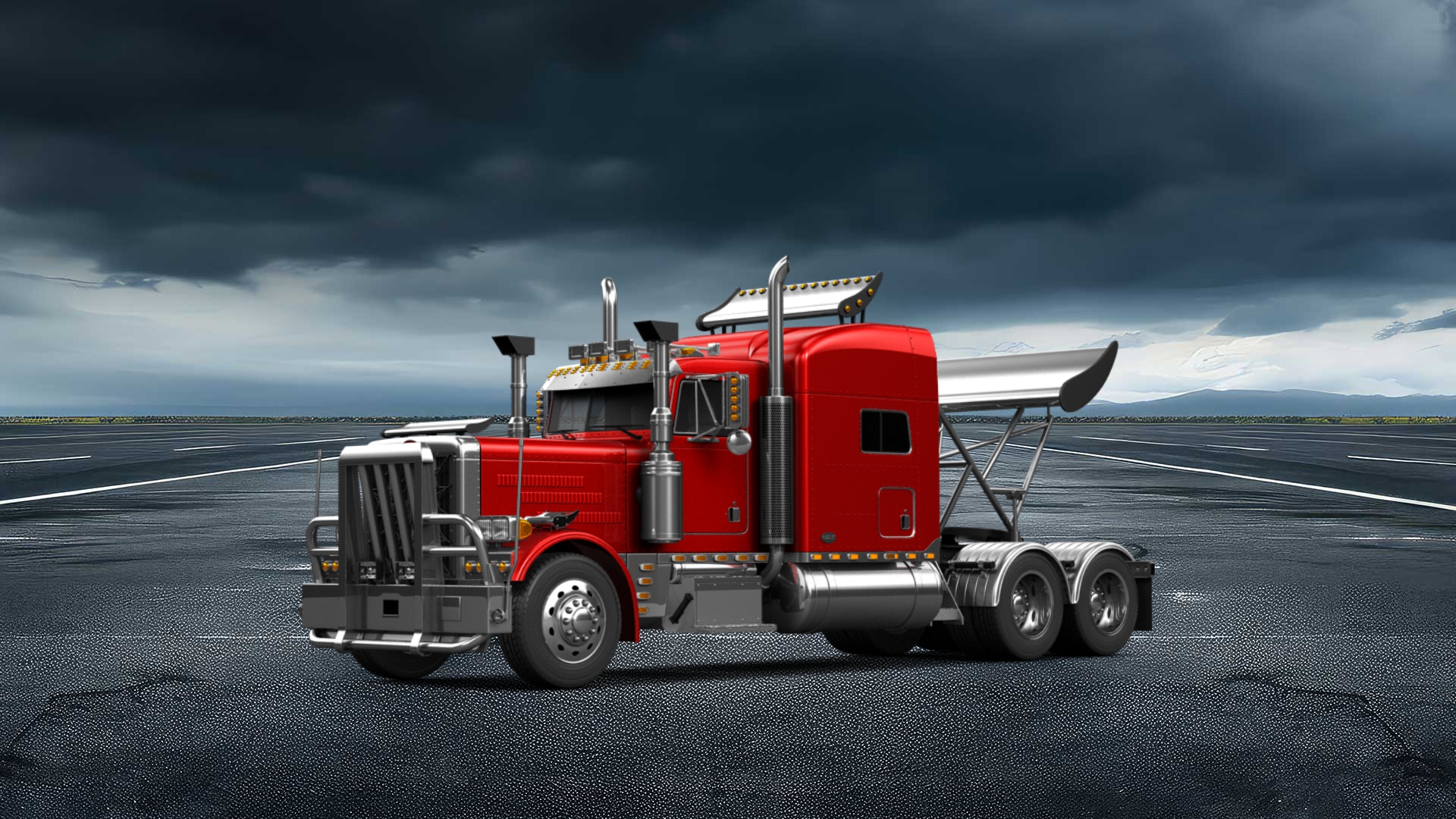 Peterbilt 359 Truck 1987