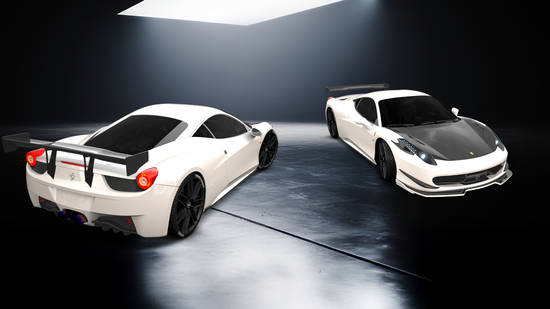 Ferrari 458 Italia 2 door spider 2010 tuning