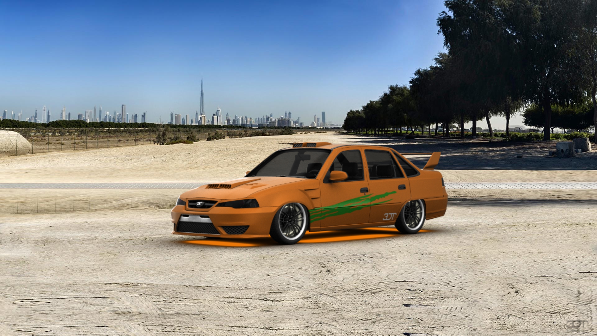 Daewoo Nexia Sedan 2012 tuning