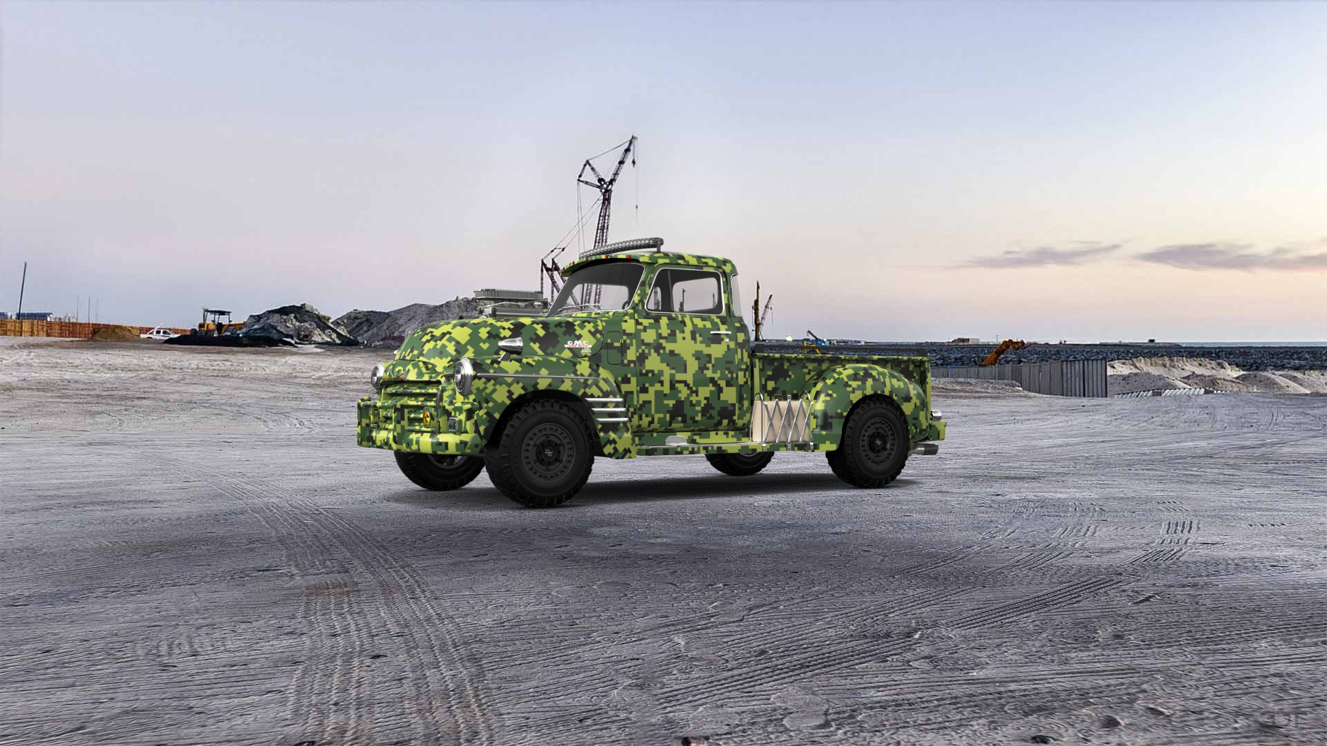 GMC 100 Stepside 2 Door pickup truck 1954