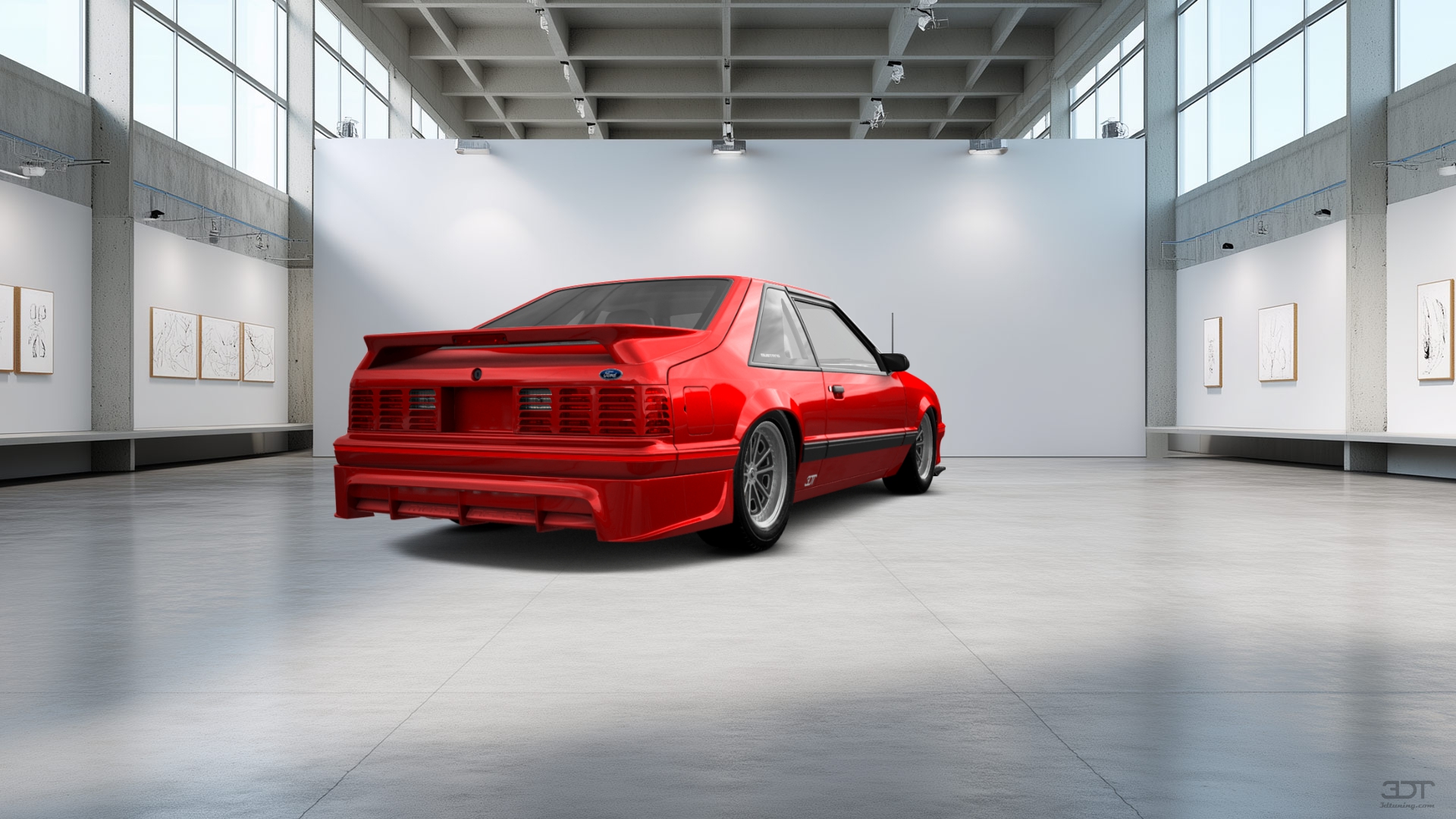 Ford Mustang 3 Door Hatchback 1988 tuning