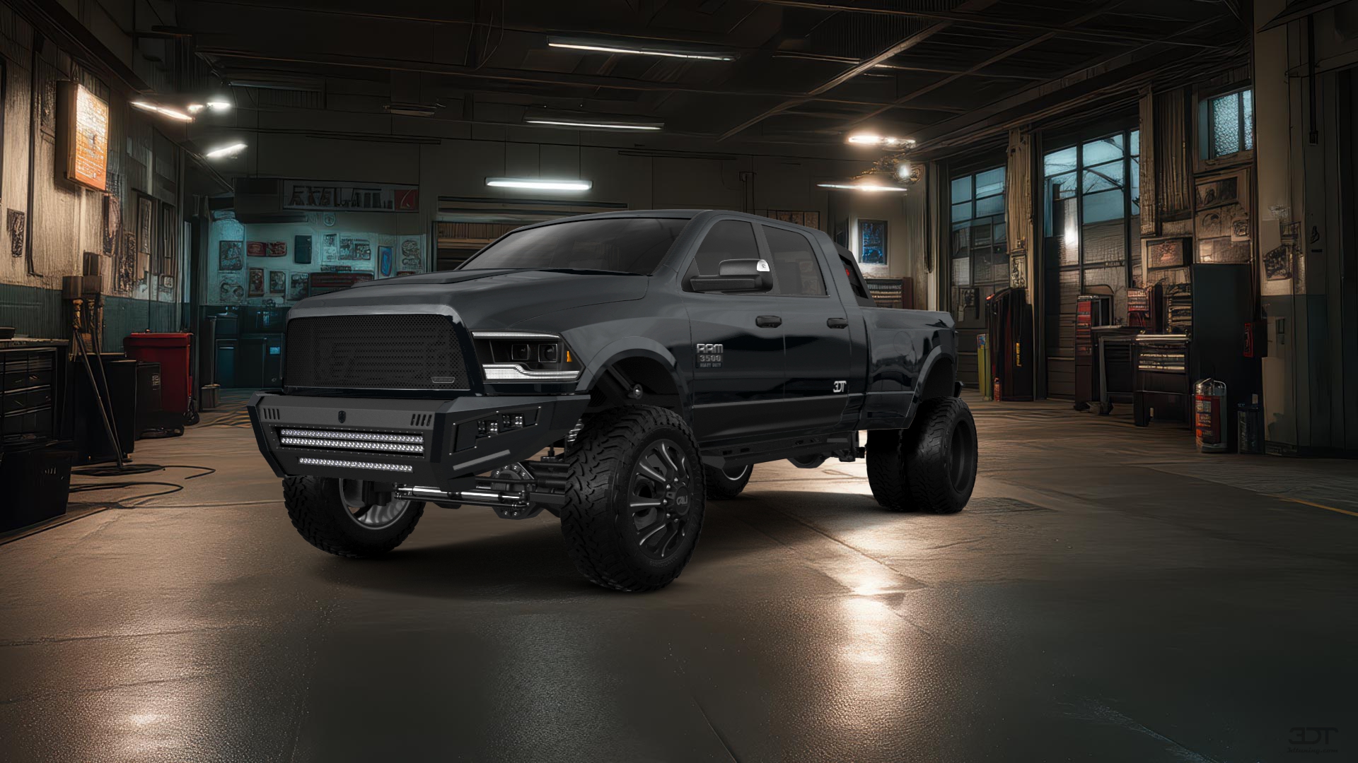 Dodge Ram 3500 4 Door Truck 2014 tuning