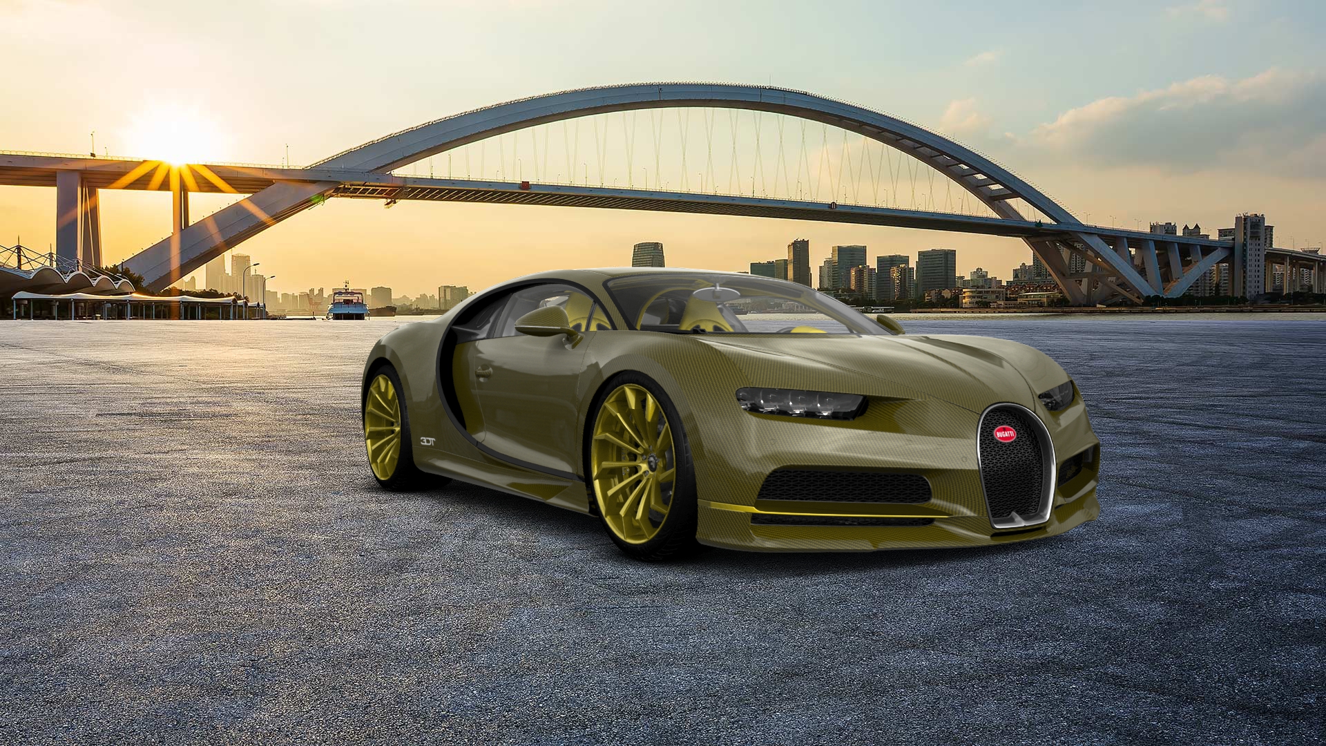 Bugatti Chiron 2 Door Coupe 2016