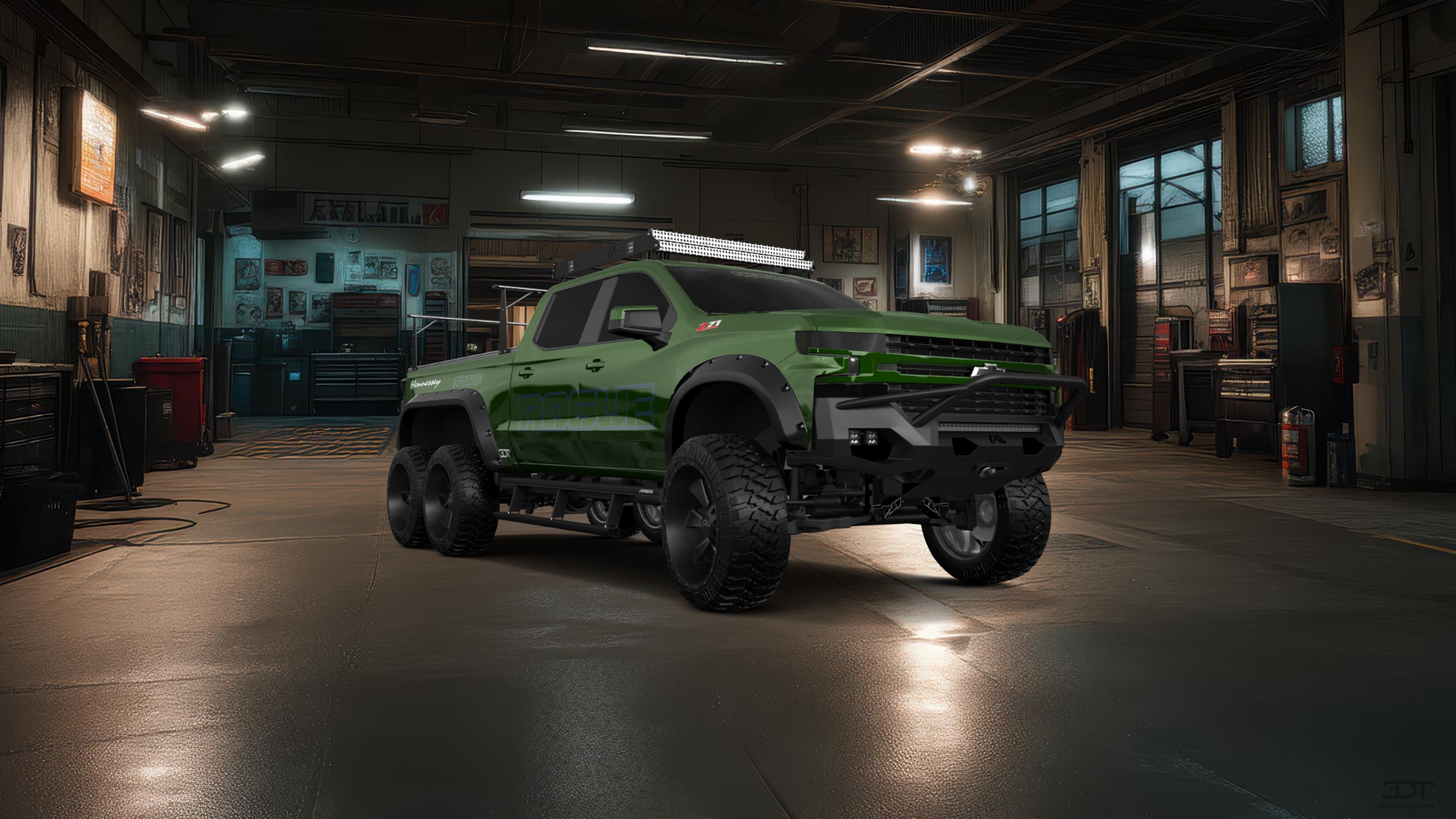 Chevrolet Silverado Hennessey Goliath 6X6 Truck 2020 tuning