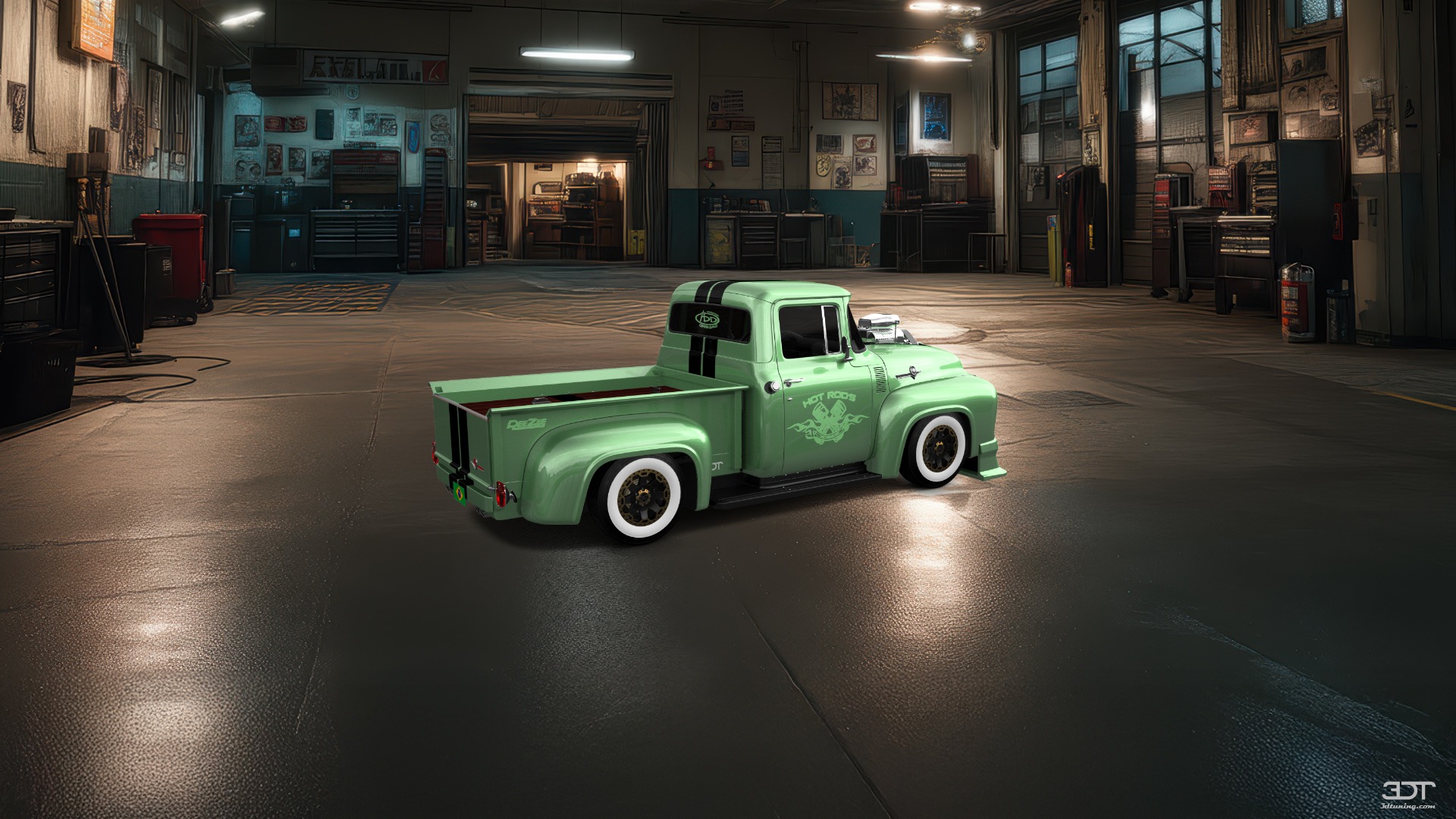 Ford F-100 2 Door truck 1956 tuning