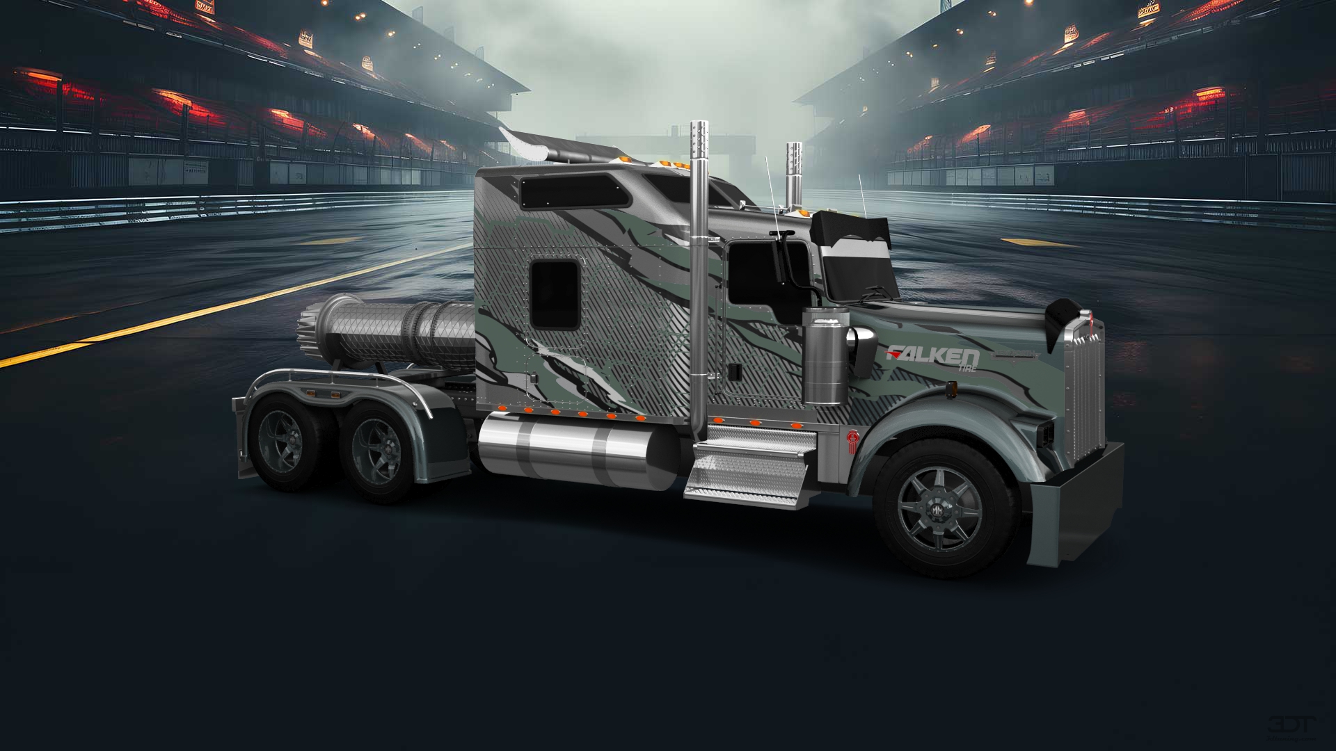 Kenworth W900 Sleeper Cab Truck 2015