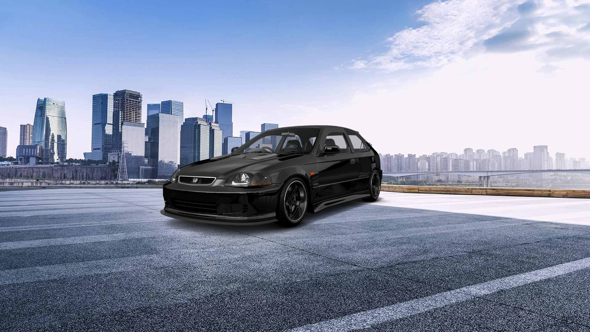 Honda Civic 3 Door Hatchback 1997 tuning
