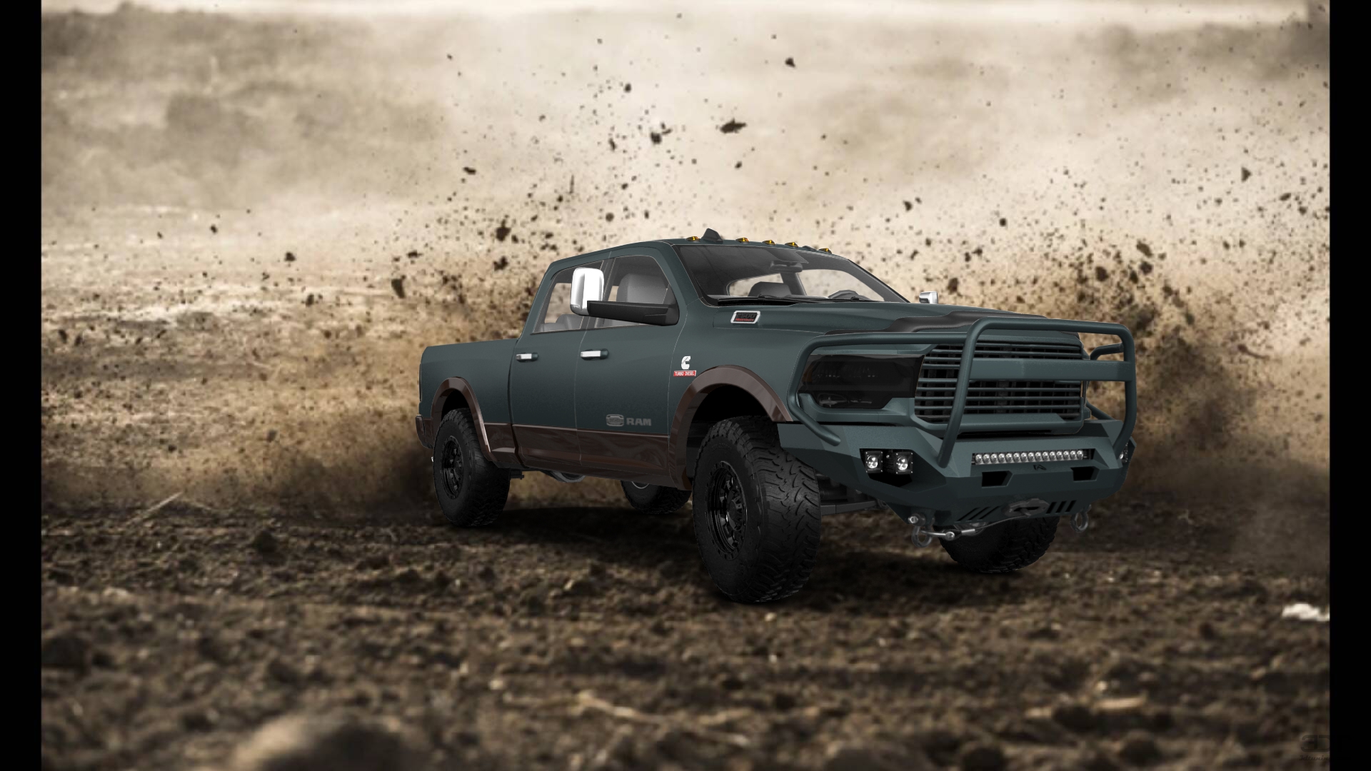 Dodge Ram 2500 4 Door pickup truck 2020 tuning
