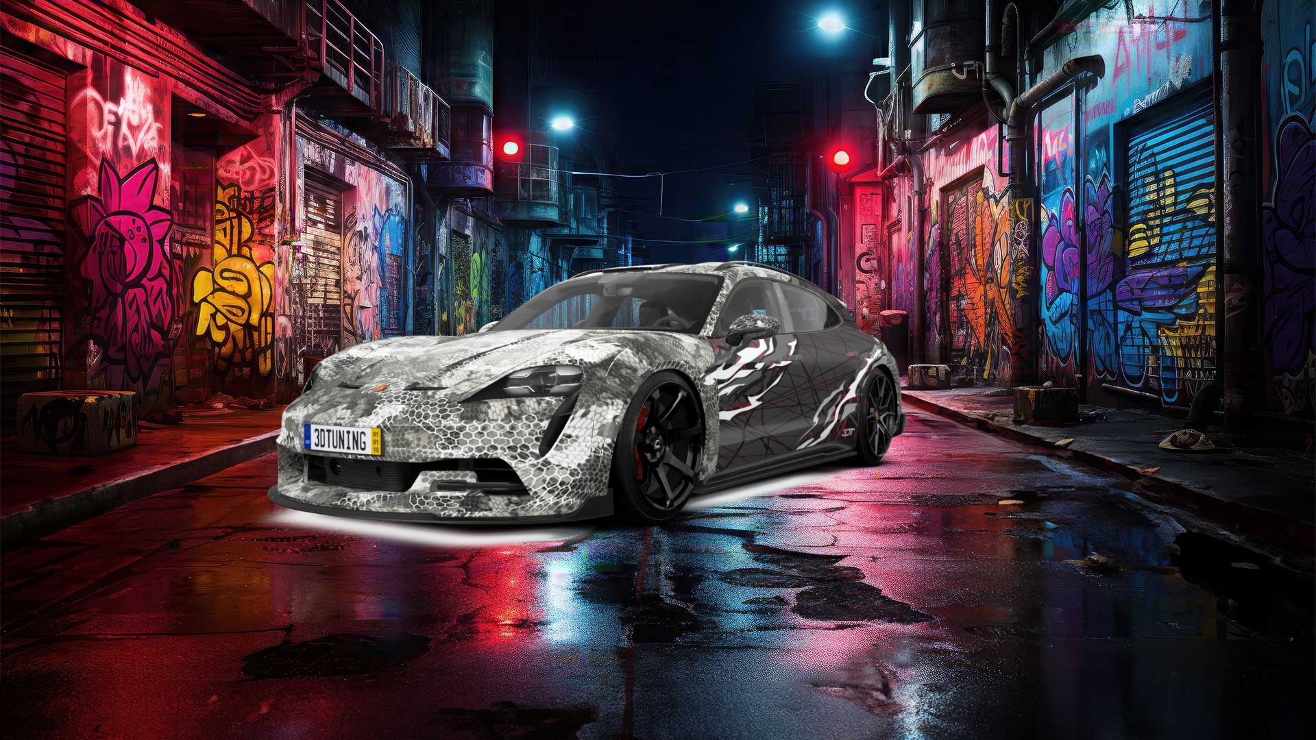 Porsche Taycan Sport Turismo Shooting Brake 2019 tuning