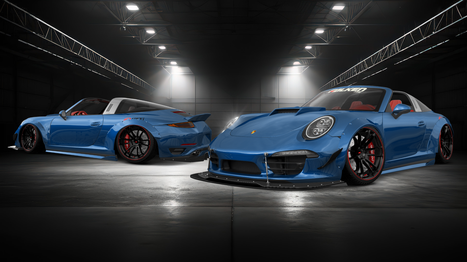 Porsche 911 Carrera Targa top 2014 tuning