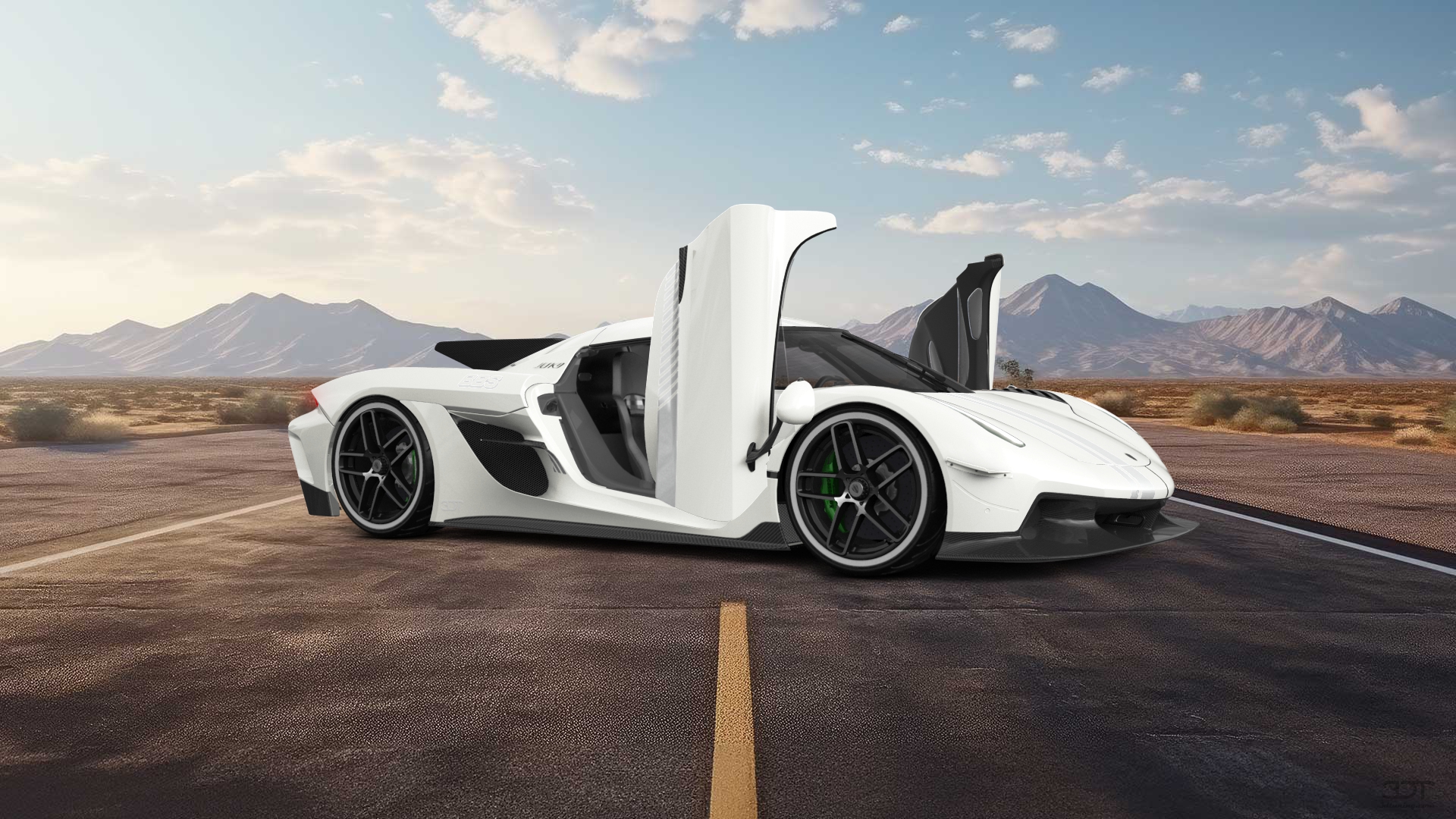 Koenigsegg Jesko 2 door targa top 2020