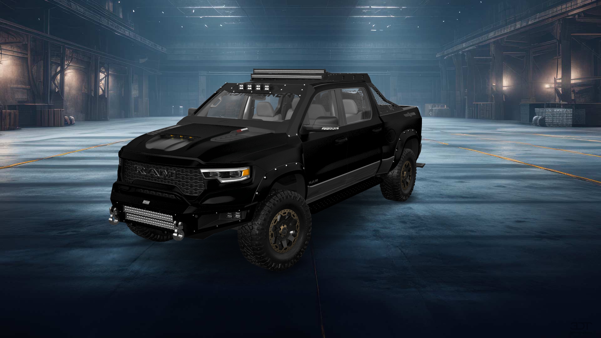 Dodge Ram 1500 TRX 4 Door pickup truck 2021 tuning