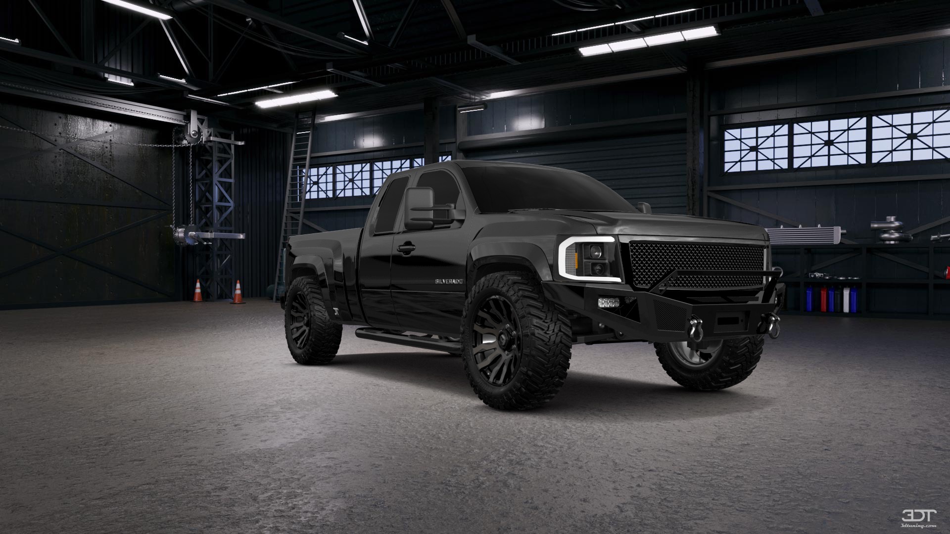 Chevrolet Silverado 1500 6.6 ft box Pickup Truck 2008 tuning